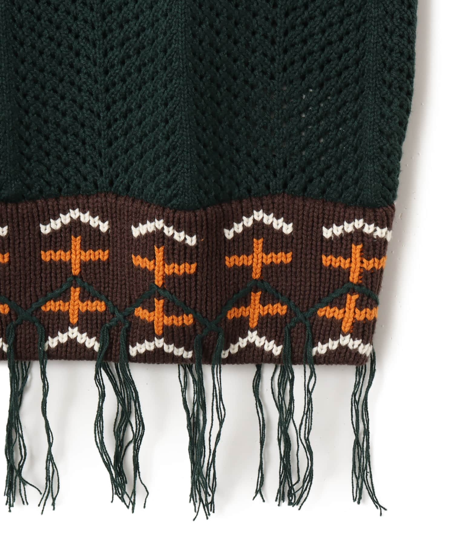 adidas CLOT CROCHET VEST BY EDISON CHEN グリーンナイトの画像