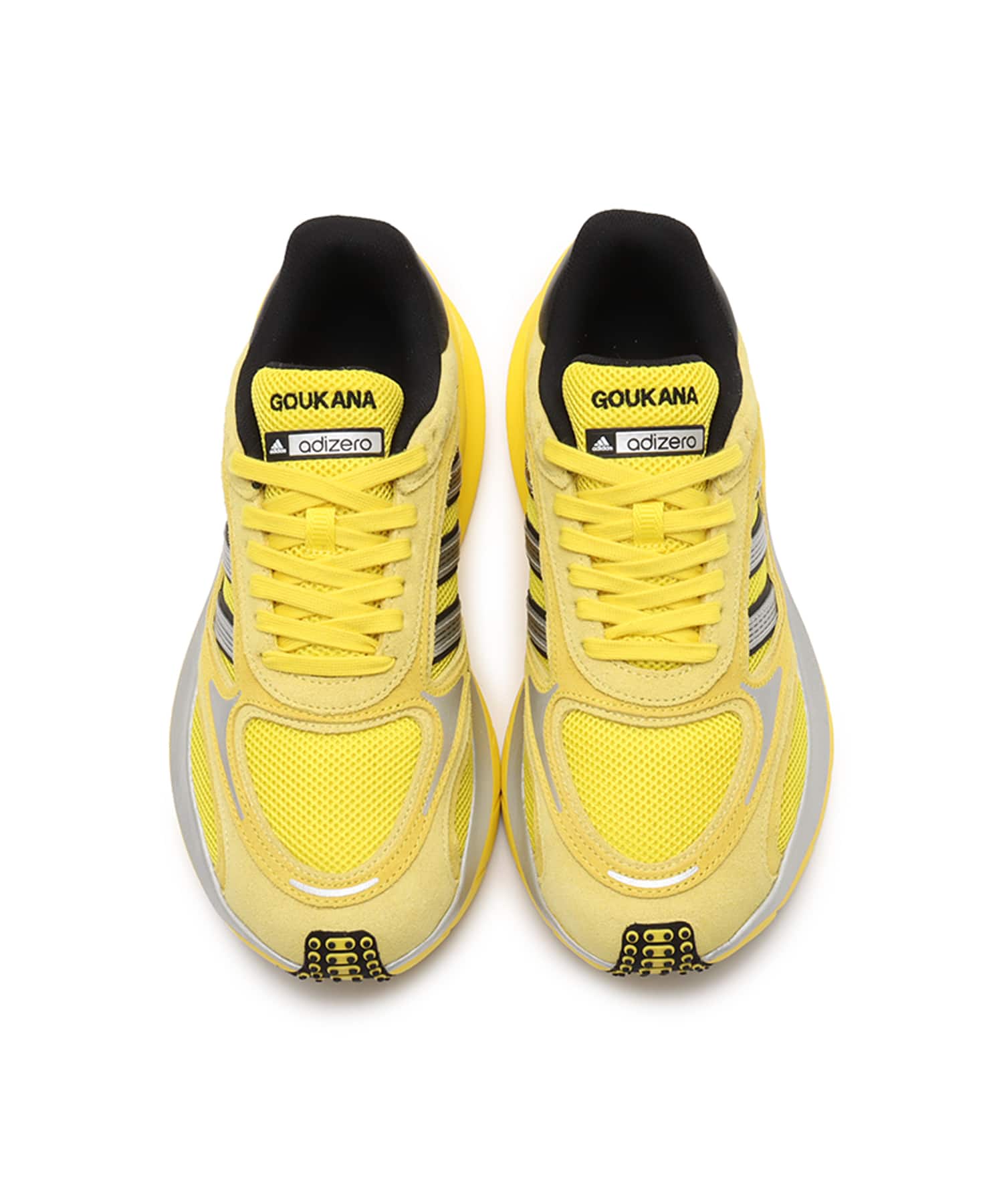 adidas ADIZERO GOUKANA YELLOW/LGTYEL/CBLACKの画像