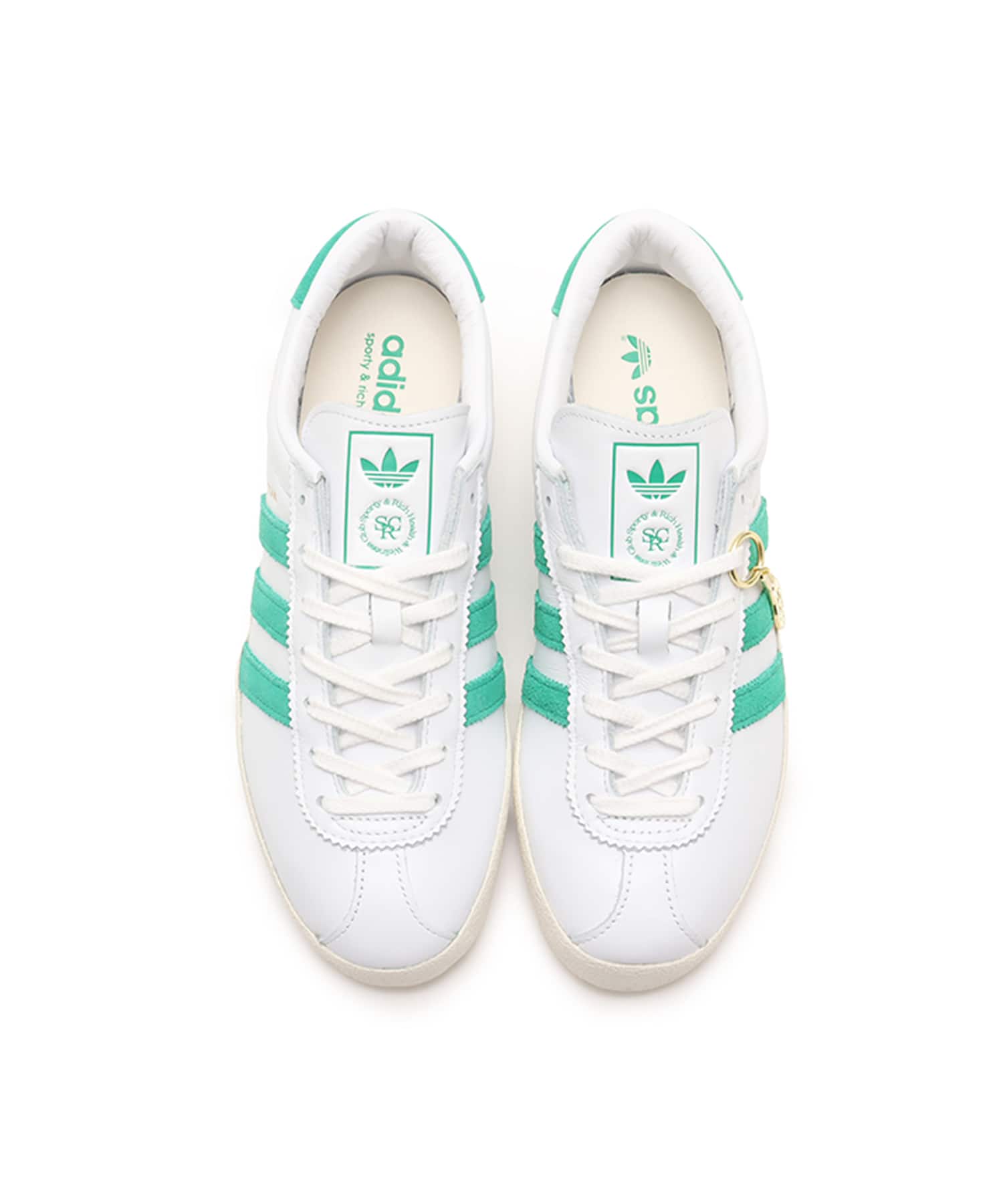adidas SPORTY & RICH BLANC FOOT WEAR WHITE/OFF WHITE/COURT GREENの画像