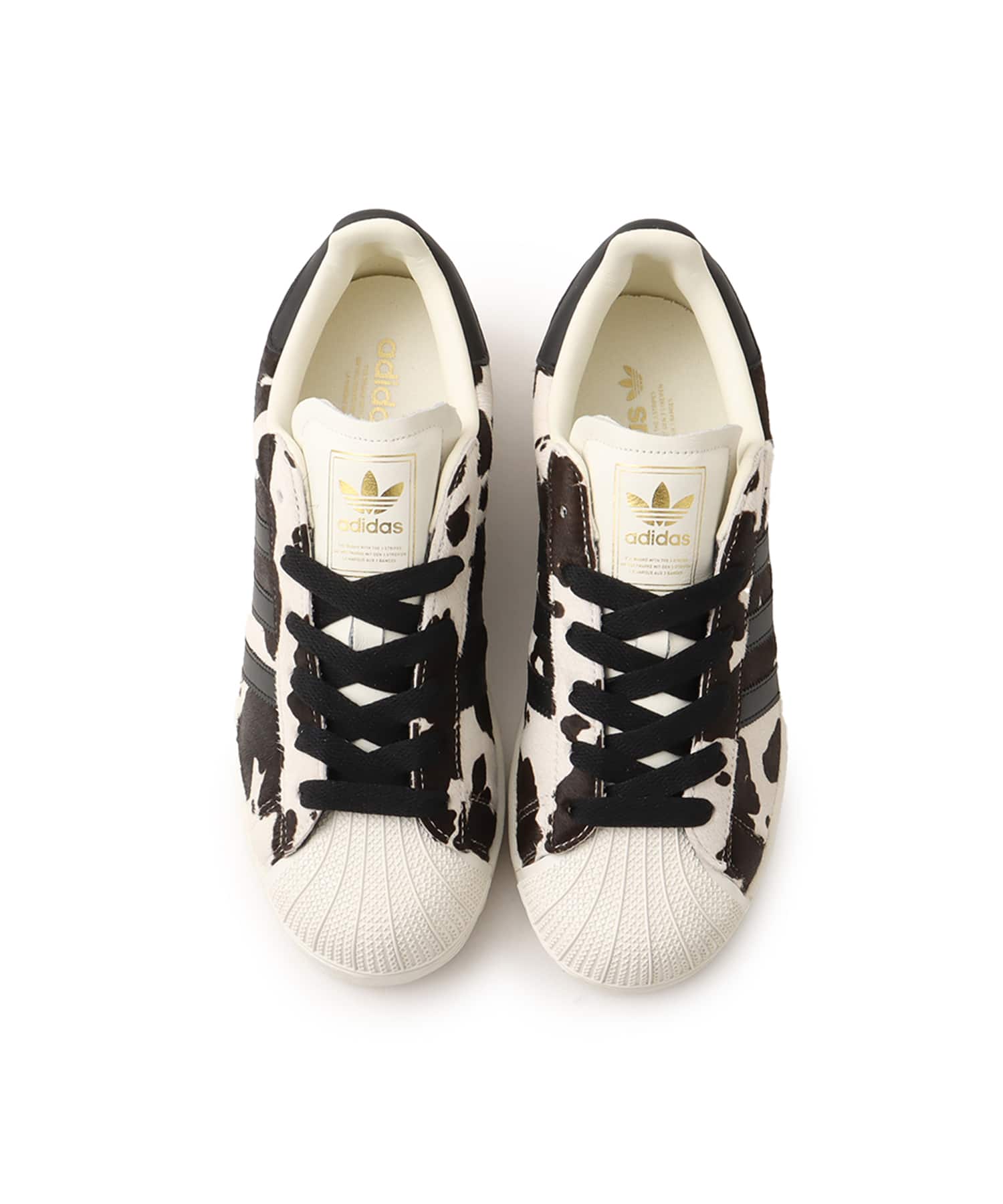 adidas SUPERSTAR II W CBLACK/CBLACK/OWHITEの画像