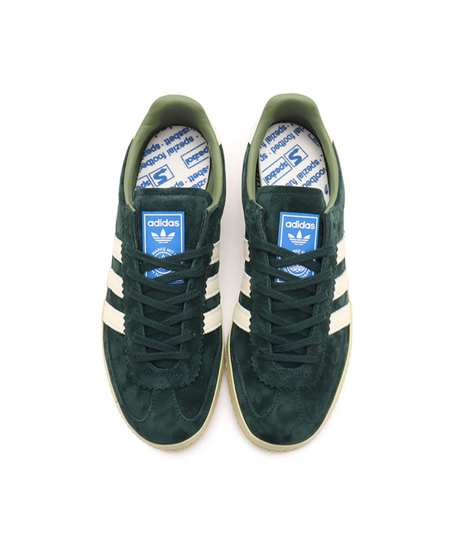 adidas ROELEE SPZL WILD PINE/HALO GOLD/CREAM WHITEの画像