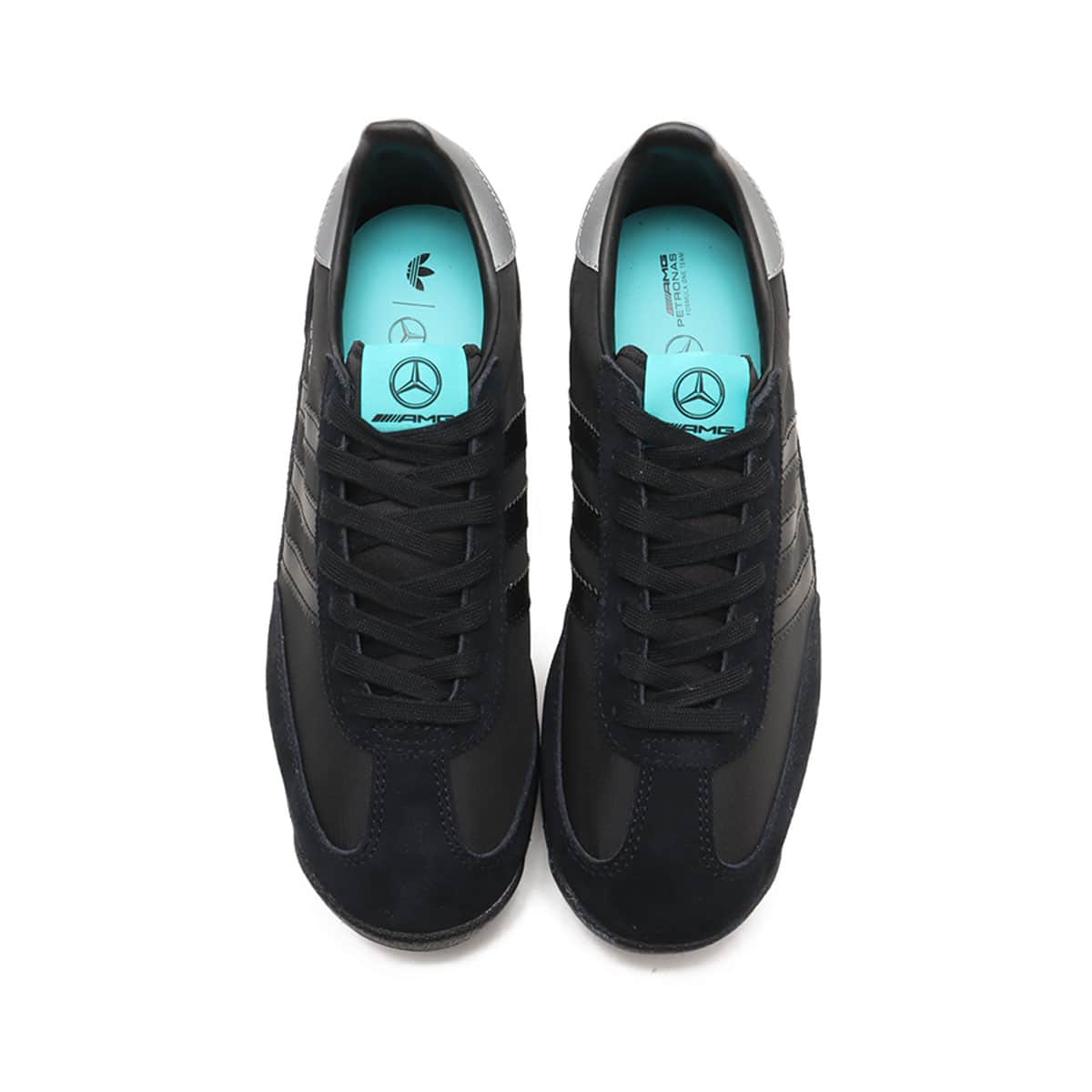 adidas SL 72 RS Mercedes AMG PETRONAS F1 TEAM CORE BLACK/CORE BLACK/SILVER METALLICの画像