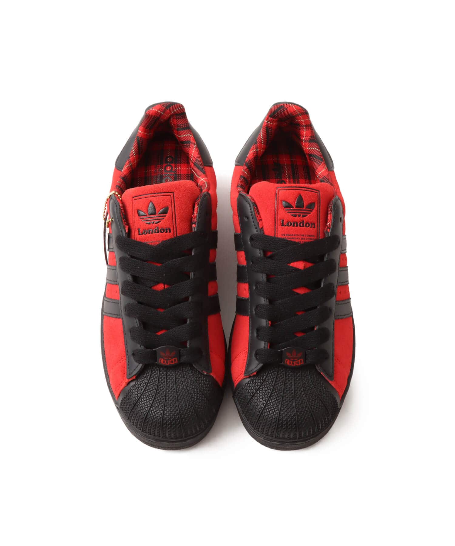 adidas SUPERSTAR II LONDON BETSCA/CBLACK/MAGOLDの画像