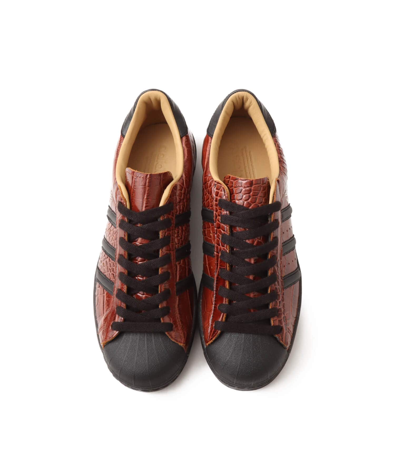 adidas SUPERSTAR VINTAGE FOXBRN/CBLACK/GOLBEIの画像