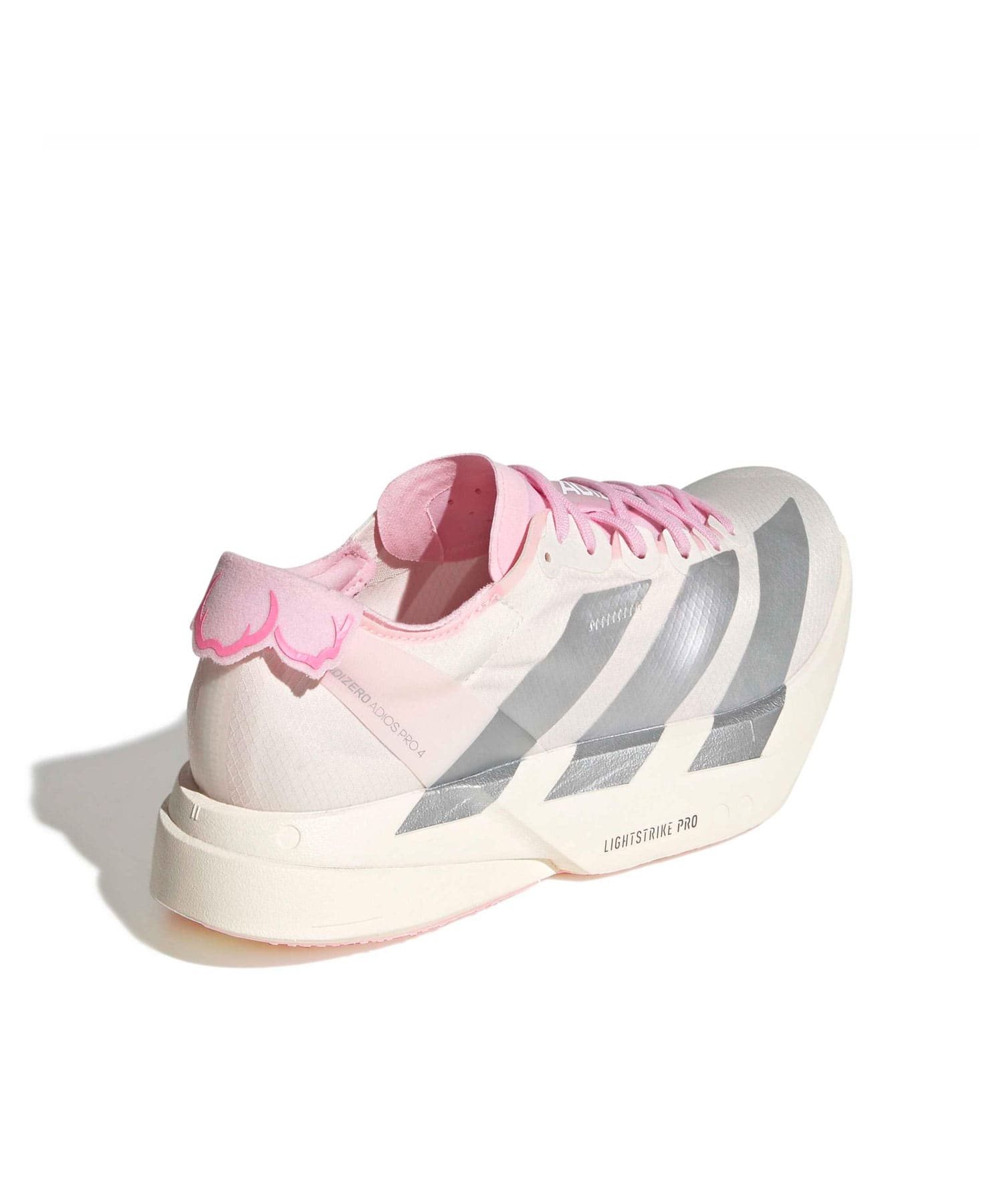 adidas ADIZERO ADIOS PRO 4 W CWHITE/SILVMT/BLIPNKの画像