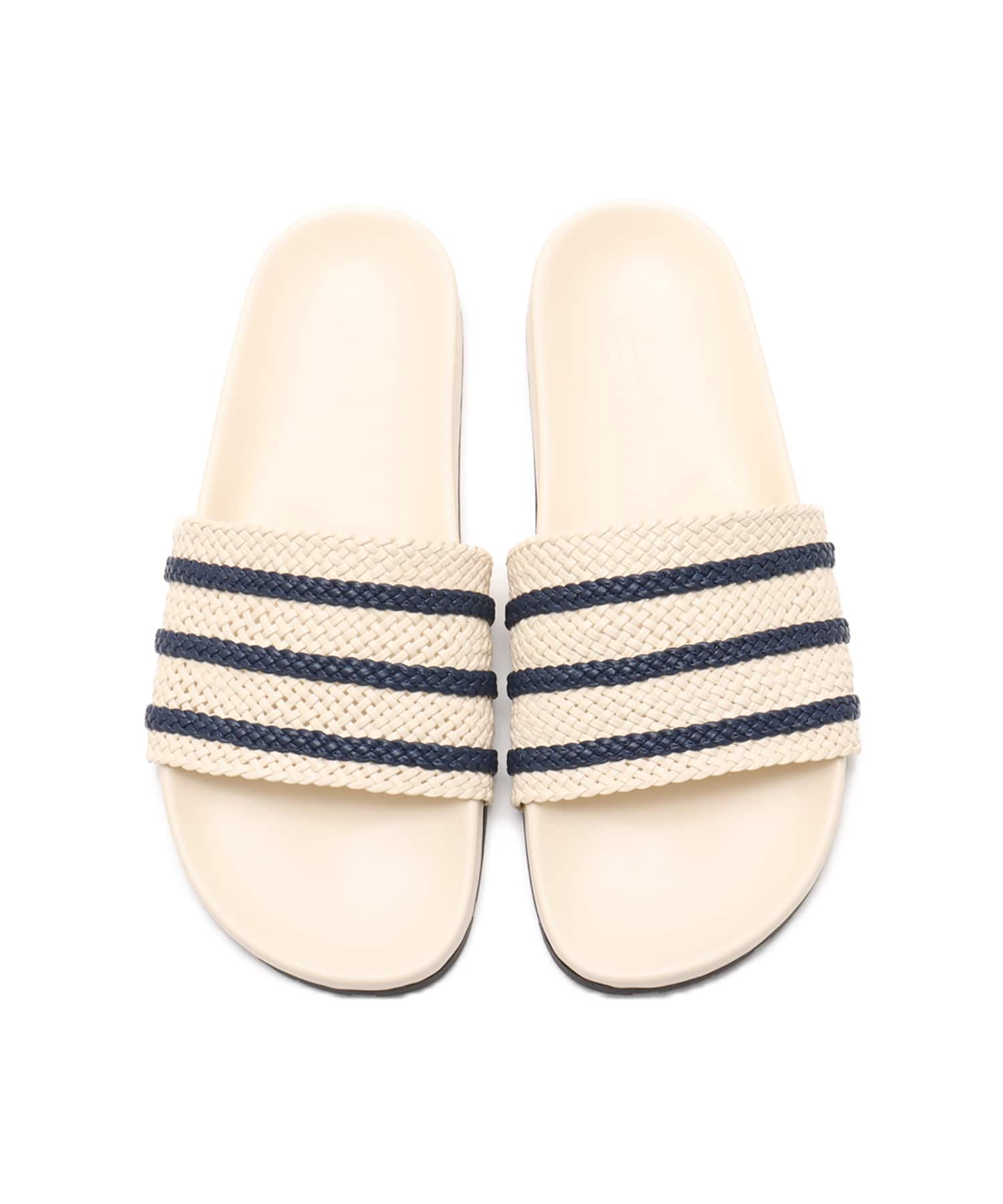 adidas WALES BONNER ADILETTE SLIDES WONDER WHITE/WONDER WHITE/NIGHT INDIGOの画像