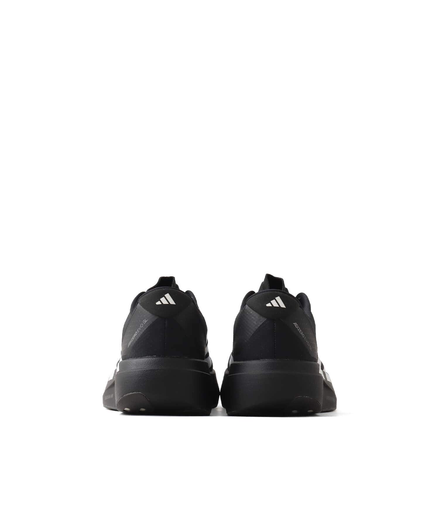 adidas Adizero EVO SL WOVEN M CBLACK/FTWWHT/CARBONの画像