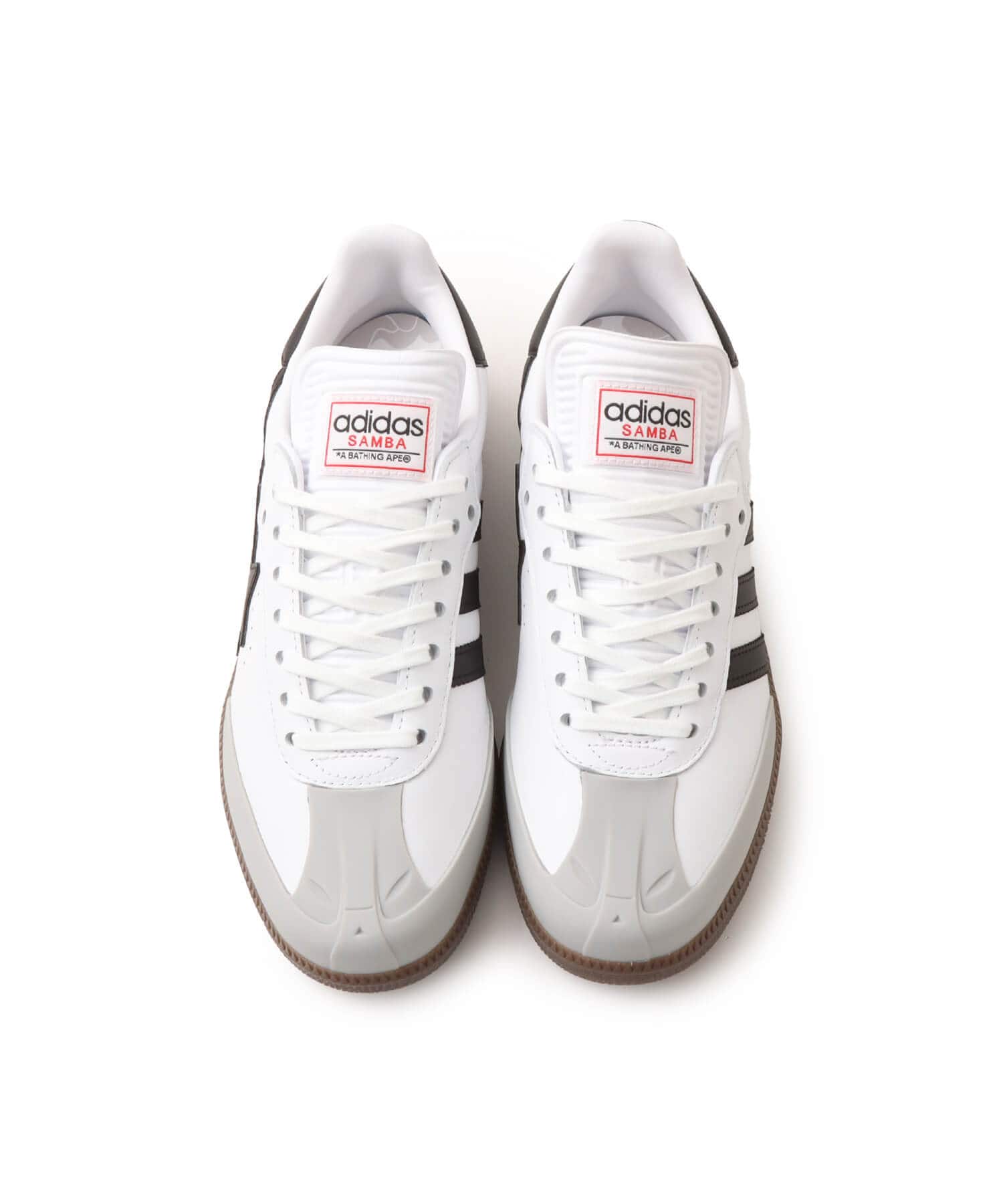 adidas SAMBA BAPE FTWWHT/CBLACK/GUM5の画像