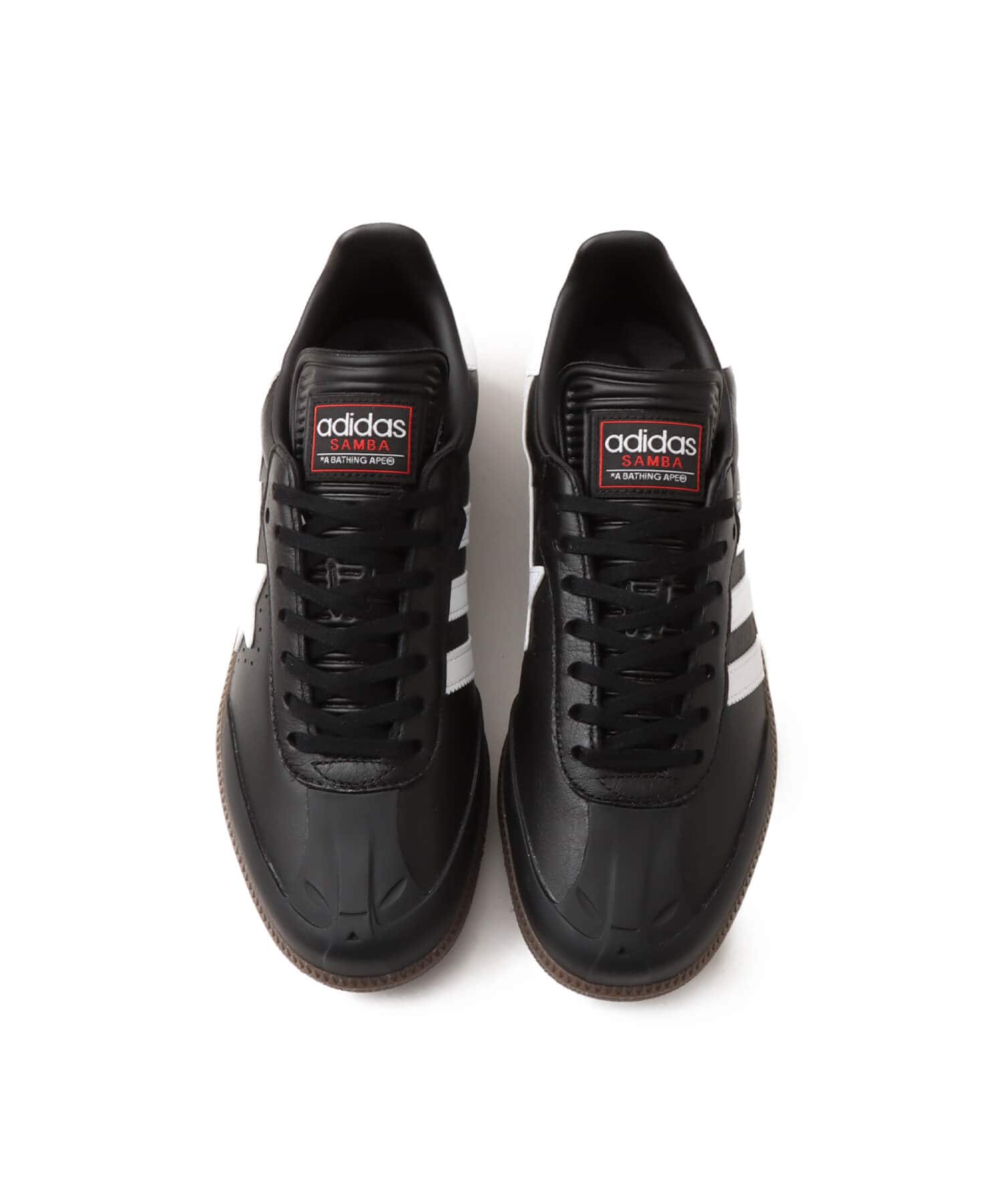 adidas SAMBA BAPE CBLACK/FTWWHT/GUM5の画像