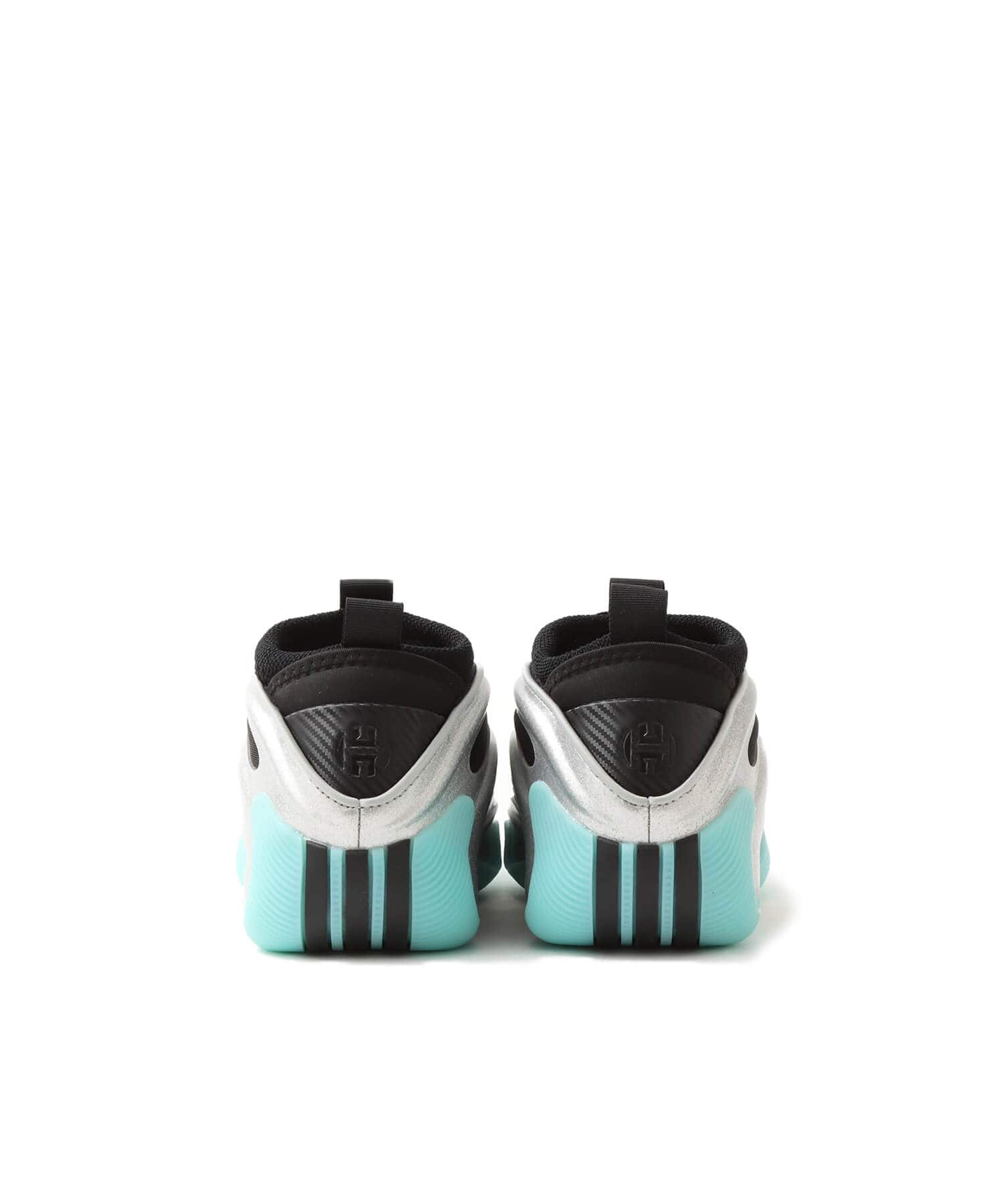 adidas HARDEN VOLUME 9 SILVMT/CBLACK/FLAAQUの画像