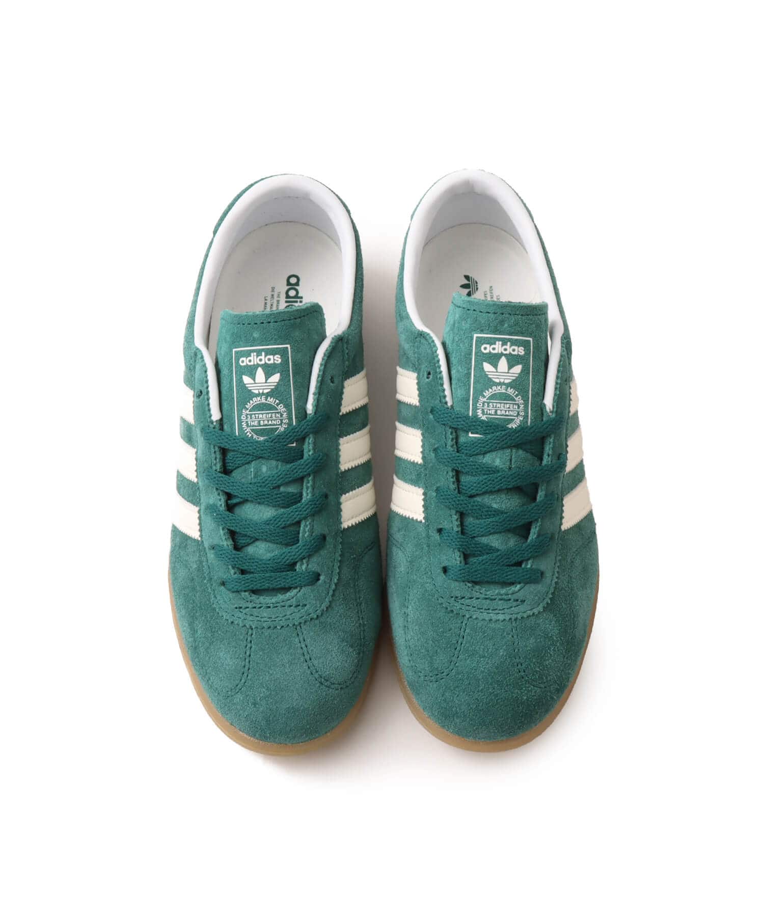 adidas GAZELLE LO PRO W CGREEN/CLOWHI/GUM3の画像
