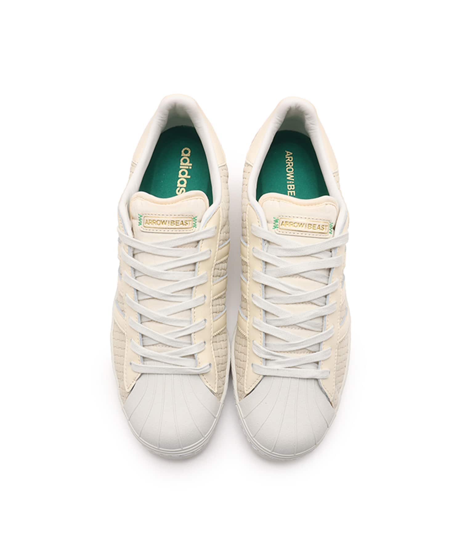 adidas SUPERSTAR ADV X ARROW & BEAST WONWHI/WONWHI/CRYWHTの画像