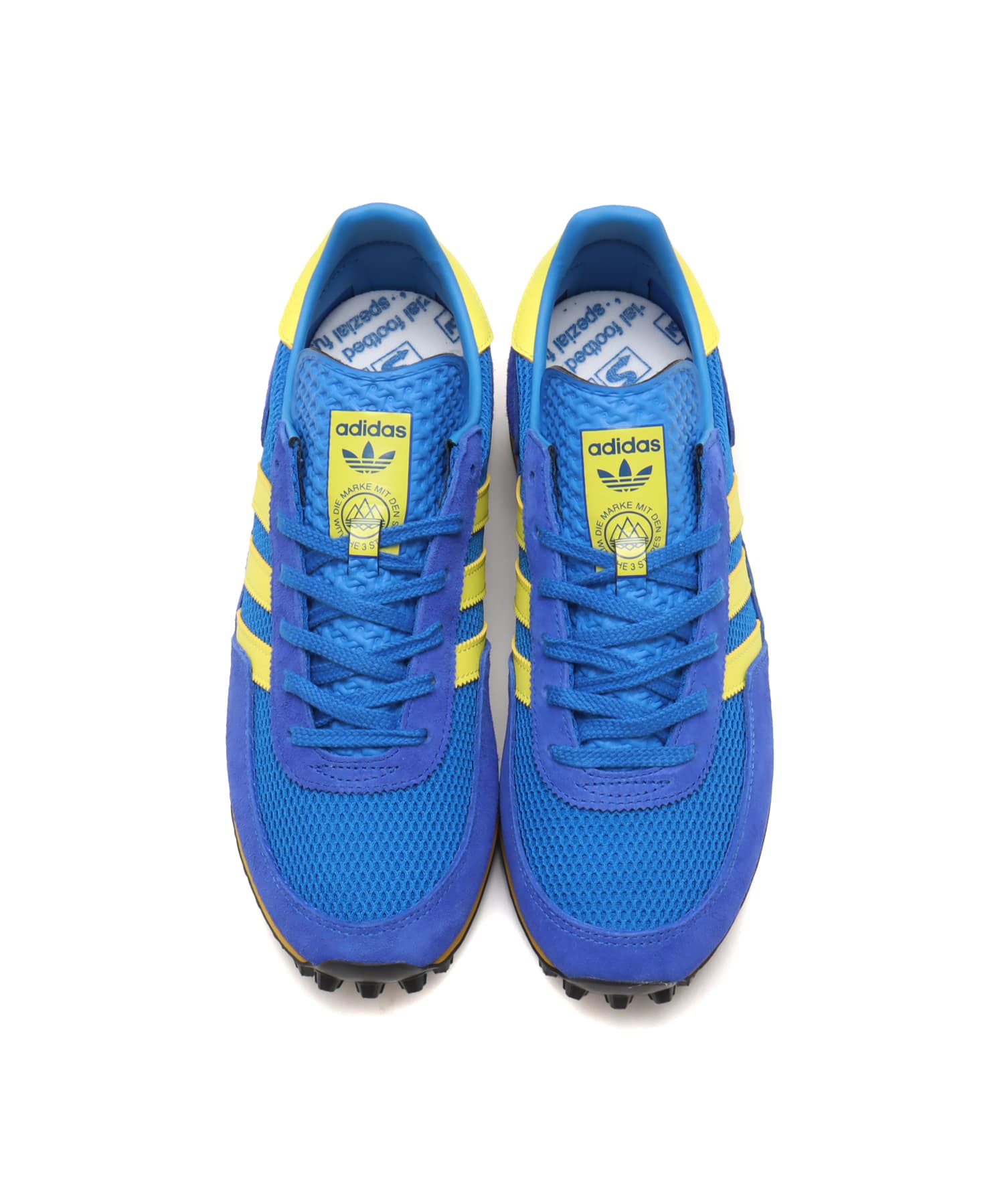 adidas TRX MESH SPZL HIRES BLUE/SHOCK YELLOW/GLORY BLUEの画像