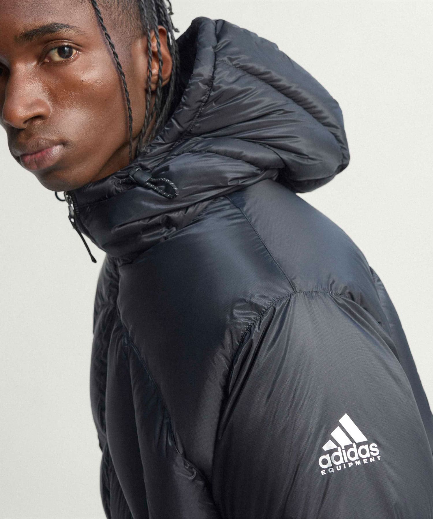 adidas EQUIPMENT PERTEX JACKET ブラックの画像