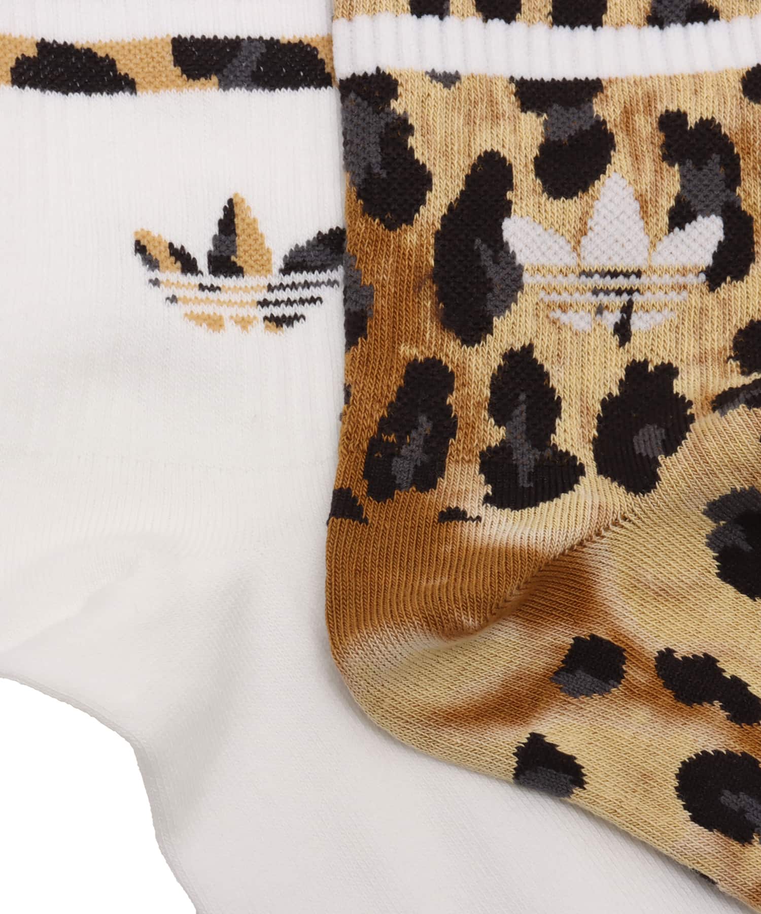 驚きの激安価格 CREW LEOPARD adidas SOCKS ブロンズストレータ PAIRS 2 靴