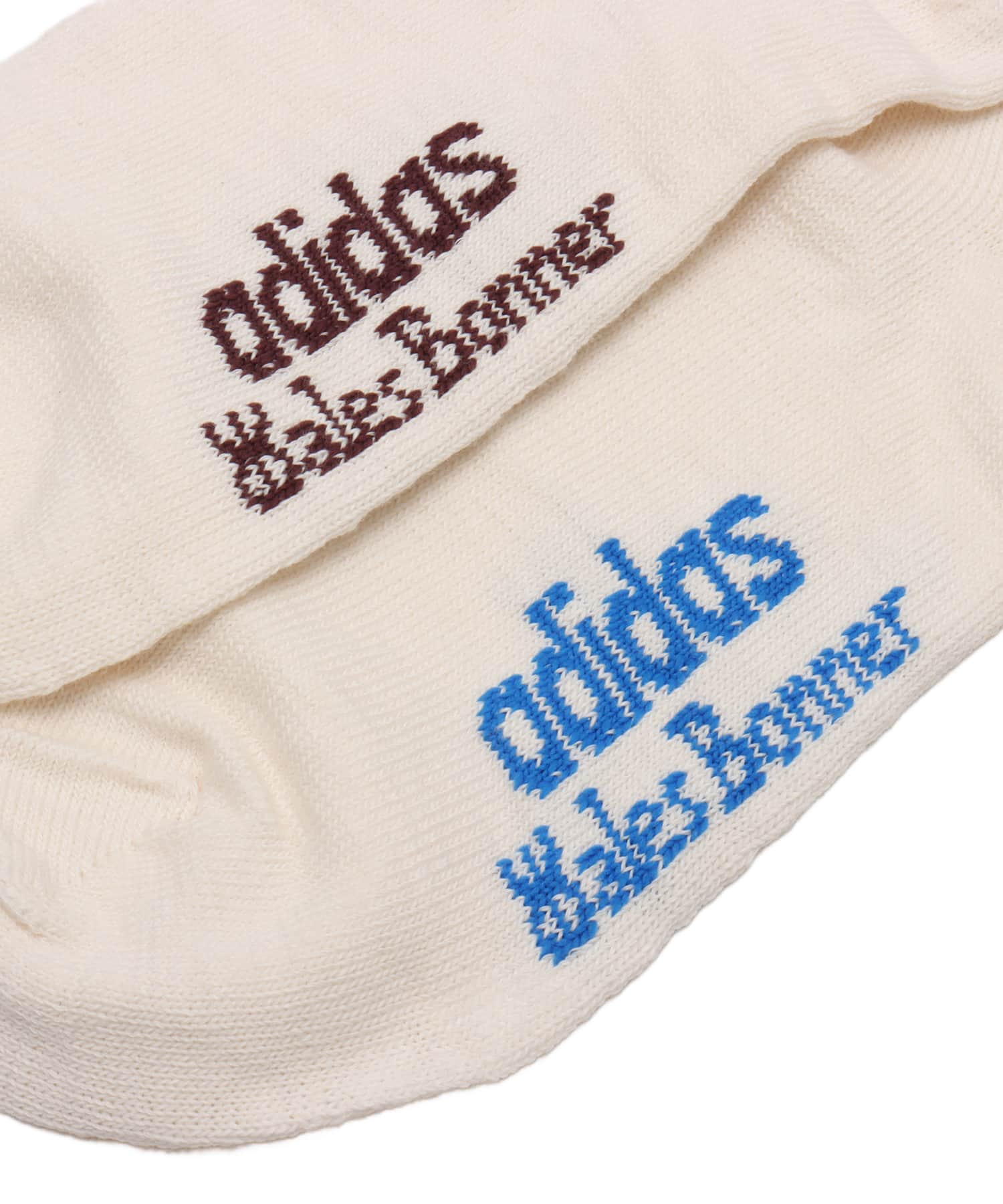 adidas WALES BONNER 3-STRIPES SOCKS チョークホワイト/チョークホワイトの画像