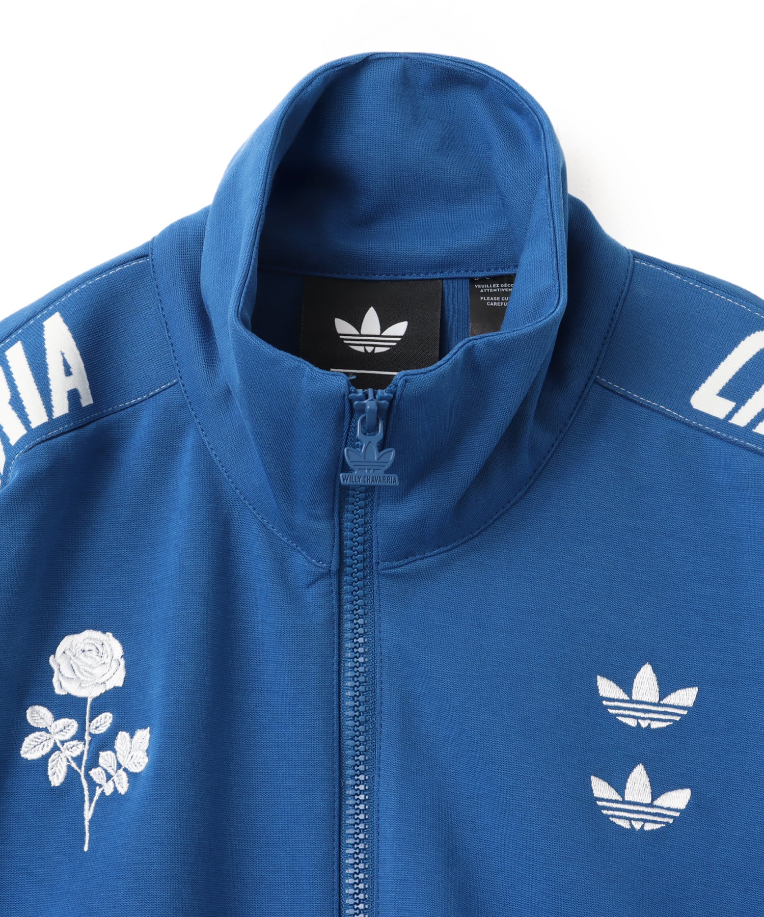adidas WILLY CHAVARRIA KNIT TRACK JACKET ダークマリンの画像