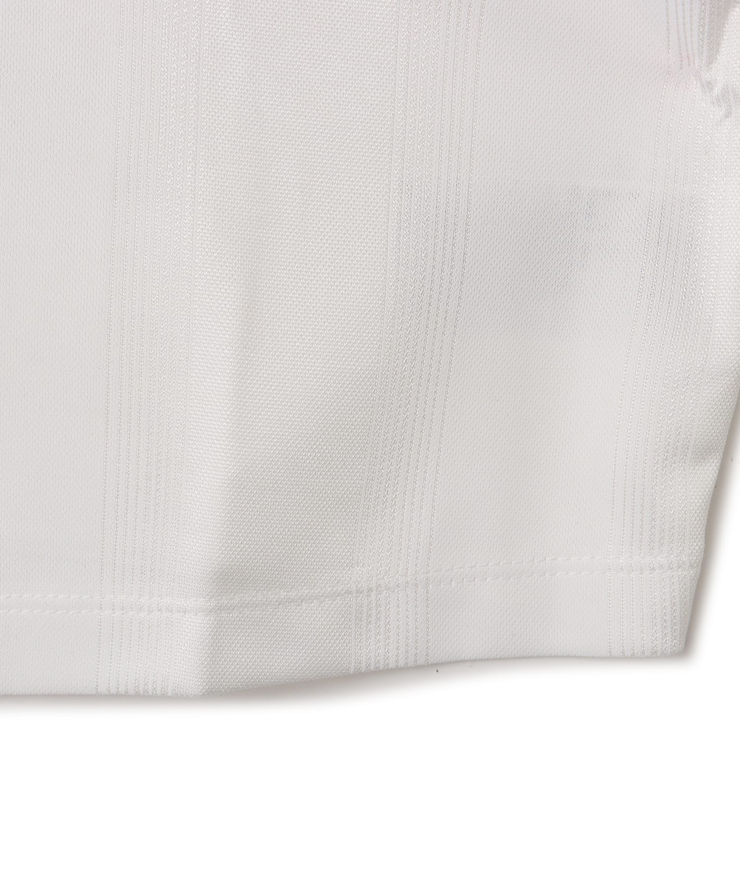 adidas ADICOLOR FOOTBALL JACQUARD CROP LONG-SLEEVE TOP ホワイト/ブラックの画像
