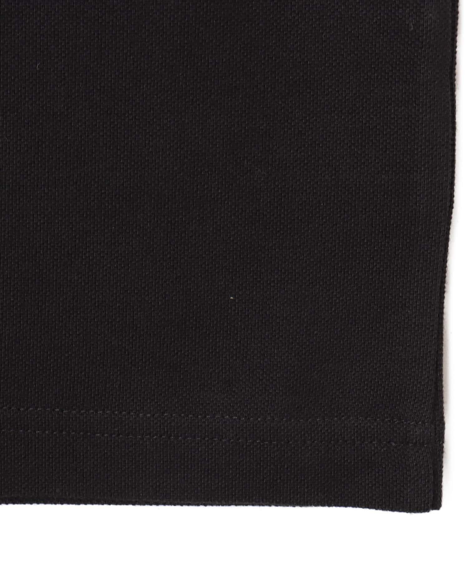 adidas LOOSE POLO ブラック/ホワイトの画像