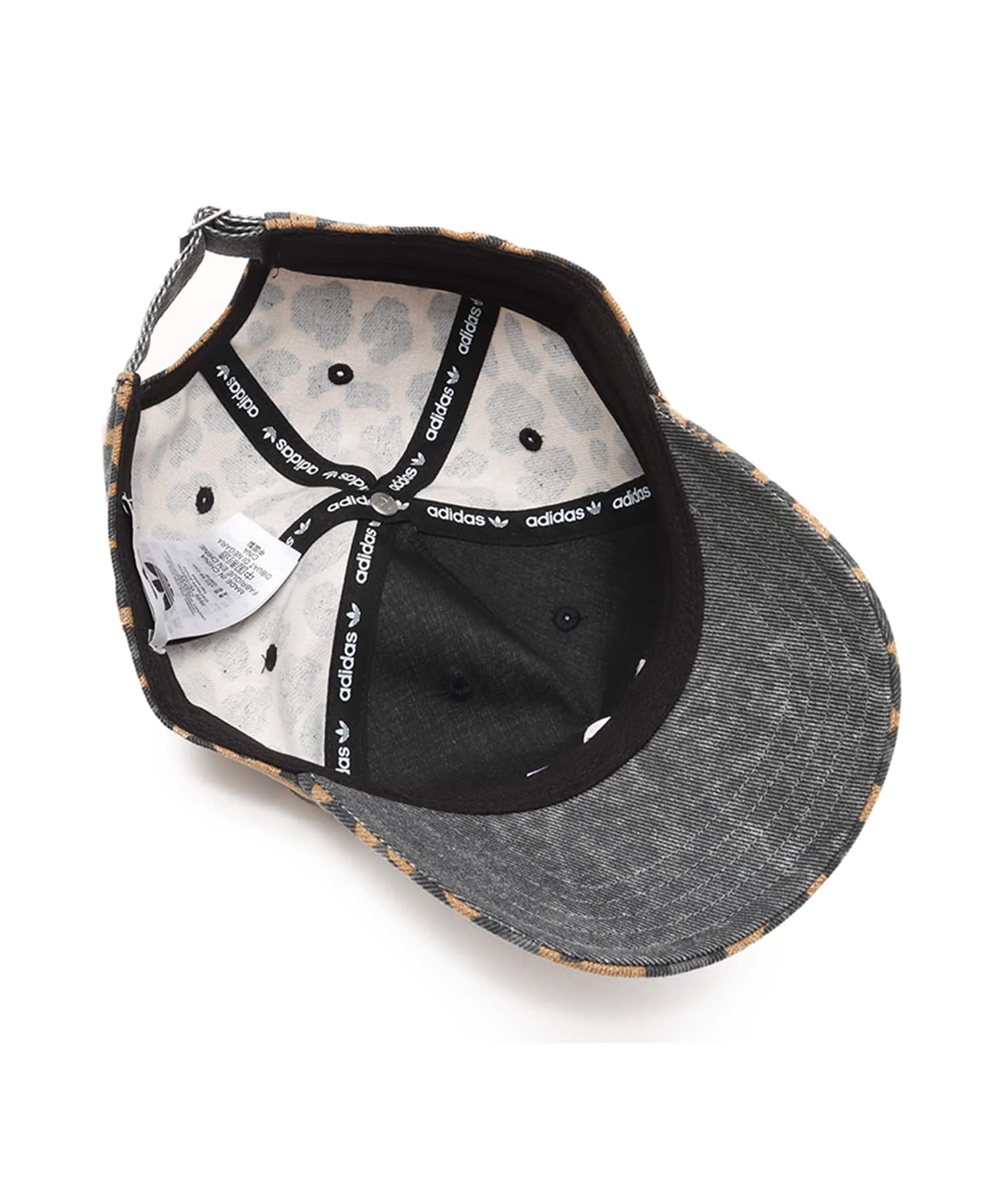 adidas LEOPARD BASEBALL CAP ブロンズストレータ/ブラックの画像