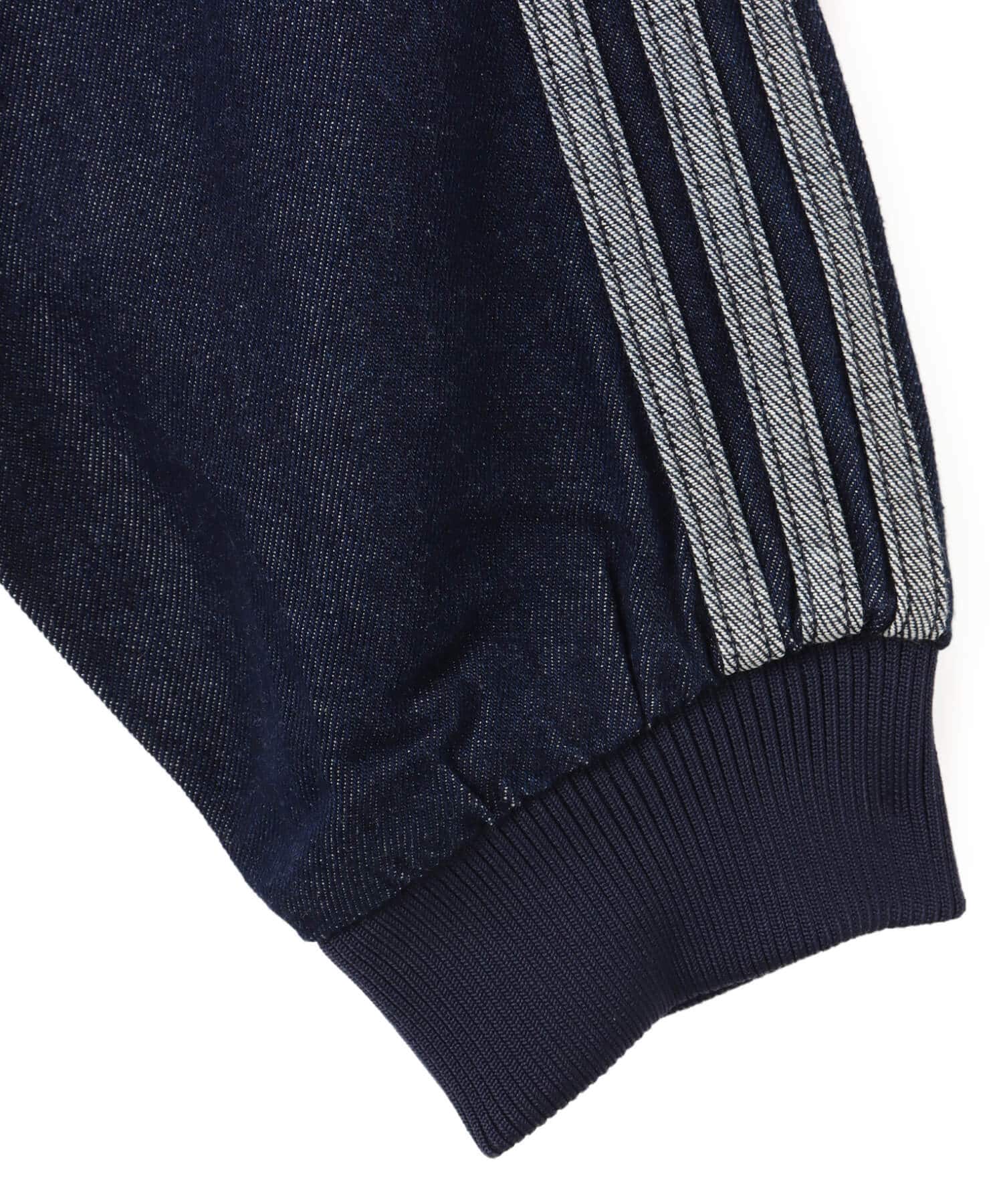 adidas ADICOLOR LOOSE SUPERSTAR DENIM STONE インディゴデニムの画像