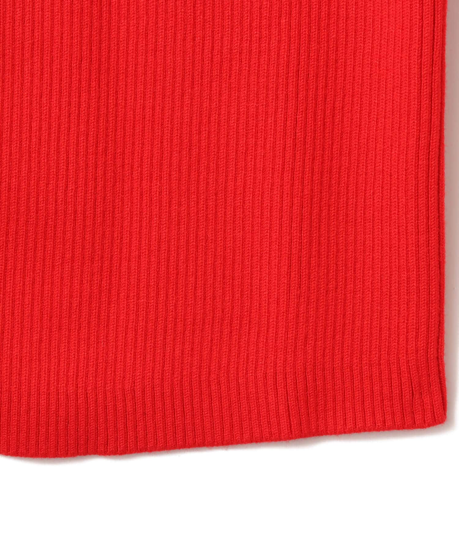 adidas ADICOLOR  3 STRIPES SLIM KNIT TRACK TOP ベタースカーレットの画像