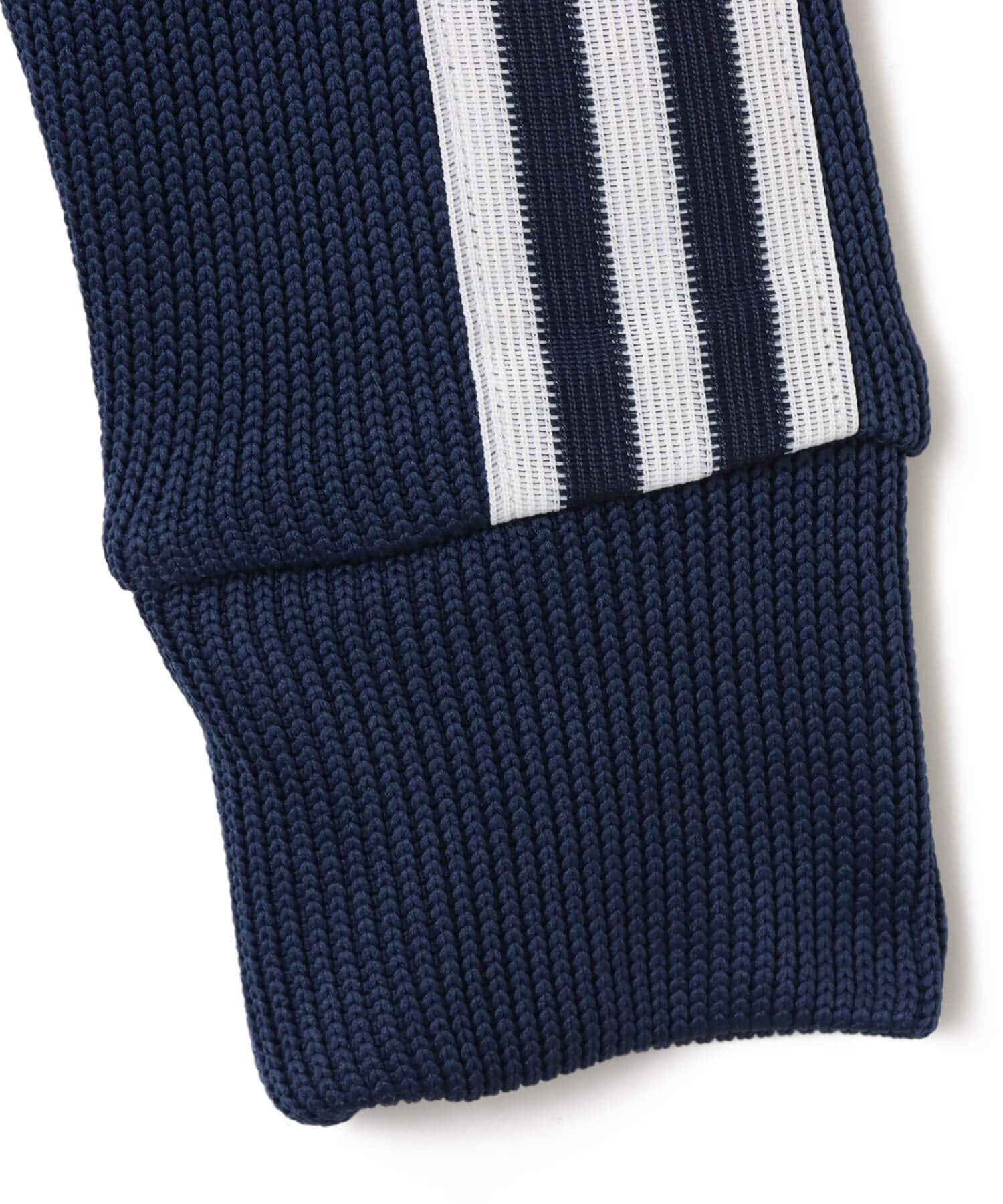 adidas FIREBIRD ADICOLOR  KNIT TRACK TOP ナイトインディゴ/ホワイトの画像