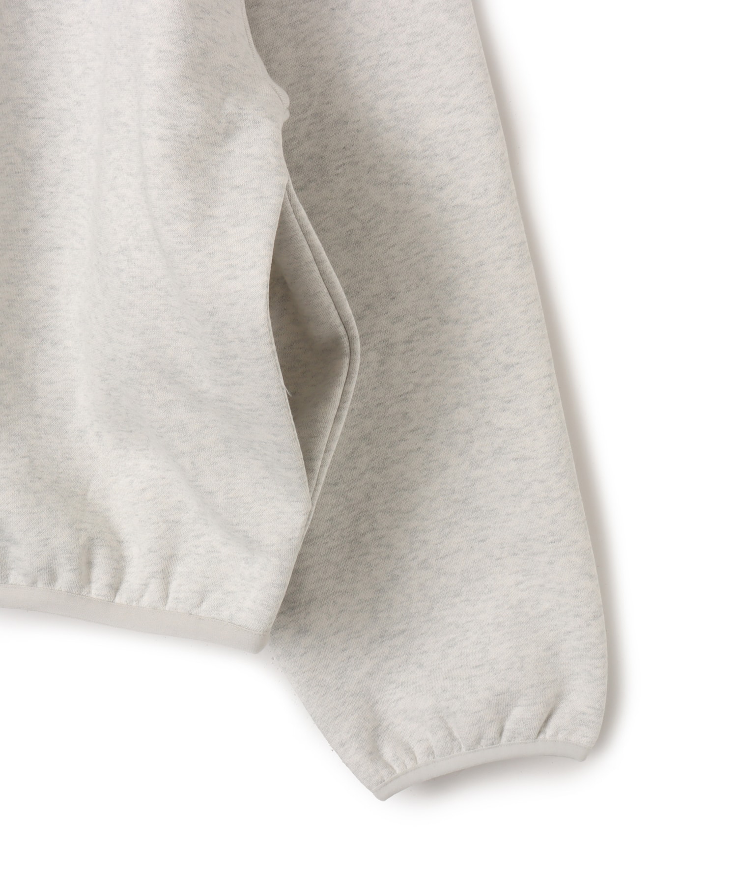 adidas FEAR OF GOD ATHLETICS HEATHER FLEECE HOODIE ライトグレーヘザーの画像