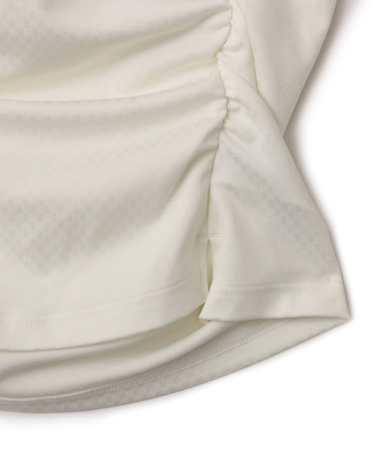 adidas RECONSTRUCTED TOP オフホワイト/ブラックの画像