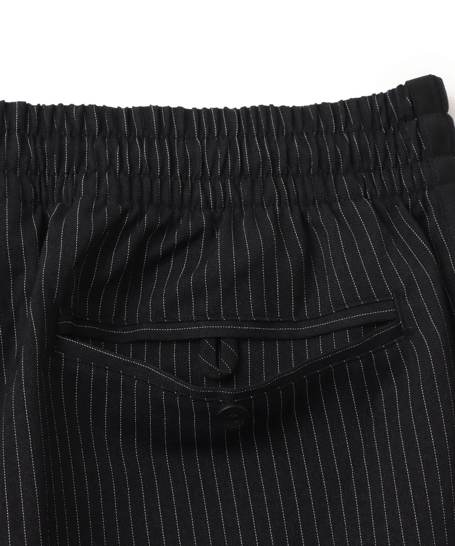 adidas FIREBIRD LOOSE PINSTRIPES TRACK PANTS ブラックの画像