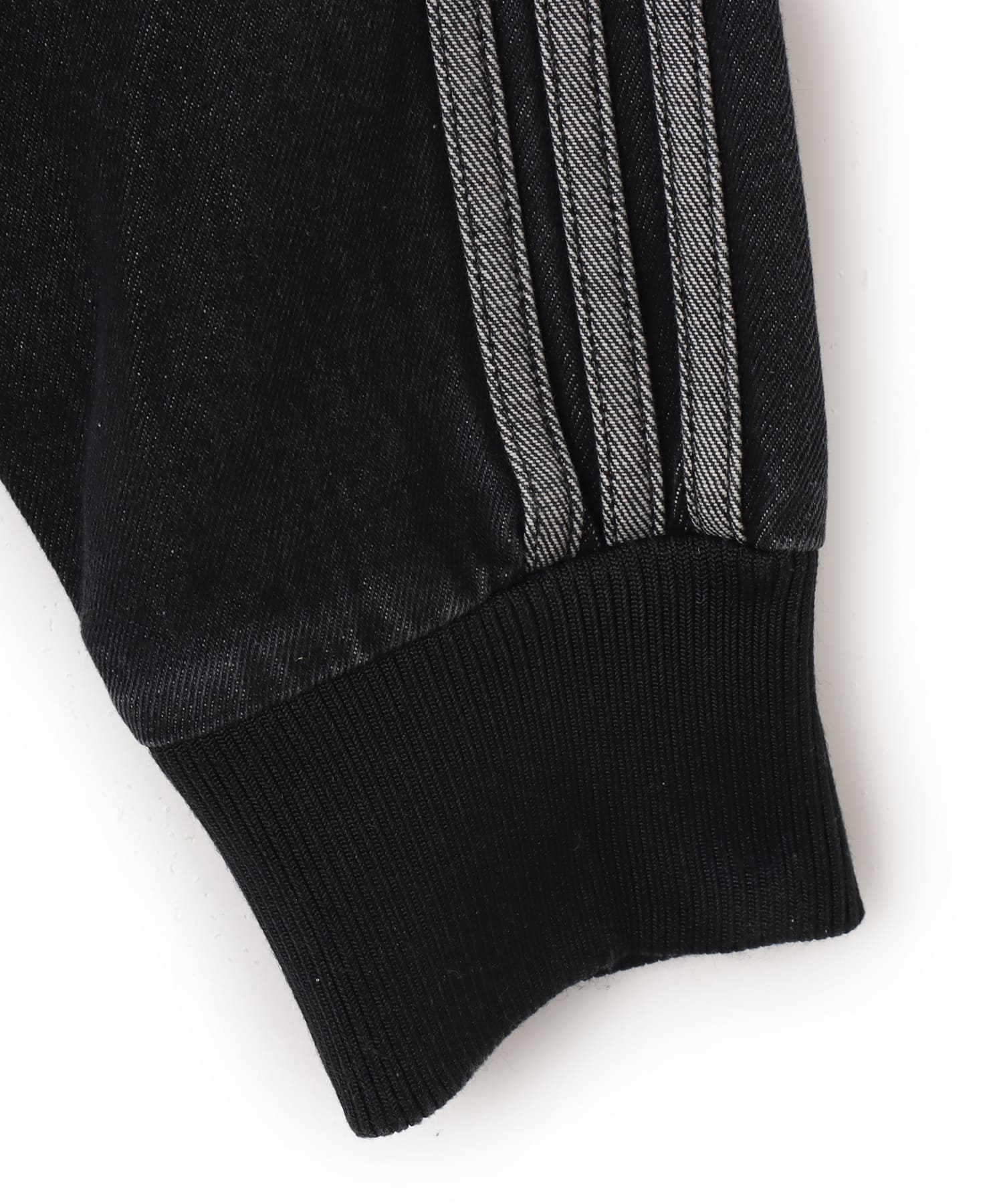 adidas ADICOLOR DENIM FIREBIRD TRACK TOP トゥルーブラックデニムの画像