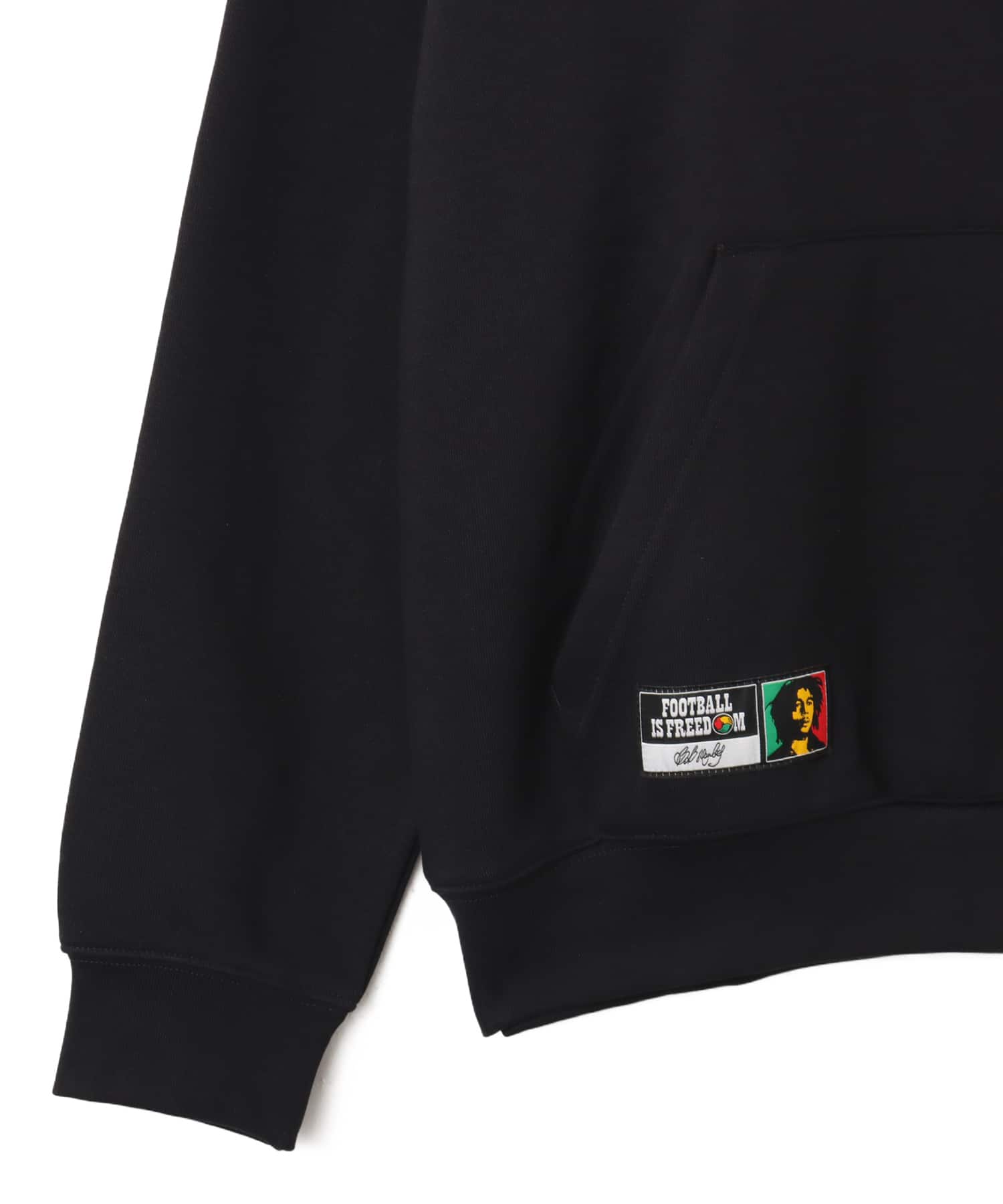 adidas Bob Marley ORIGINALS Hoodie ブラックの画像