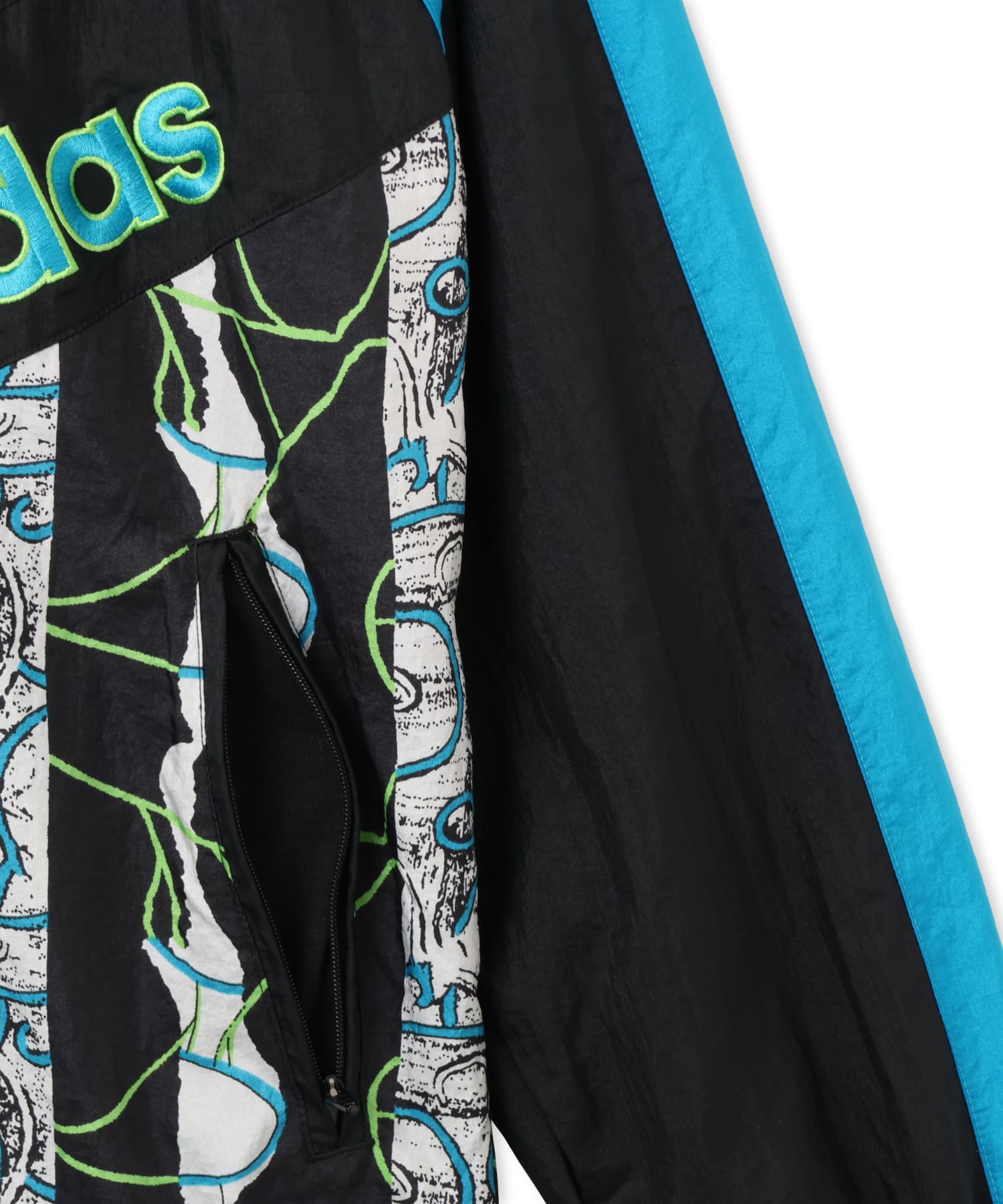 adidas マンチェスターユナイテッド WOVEN JKT 90 ブラックの画像