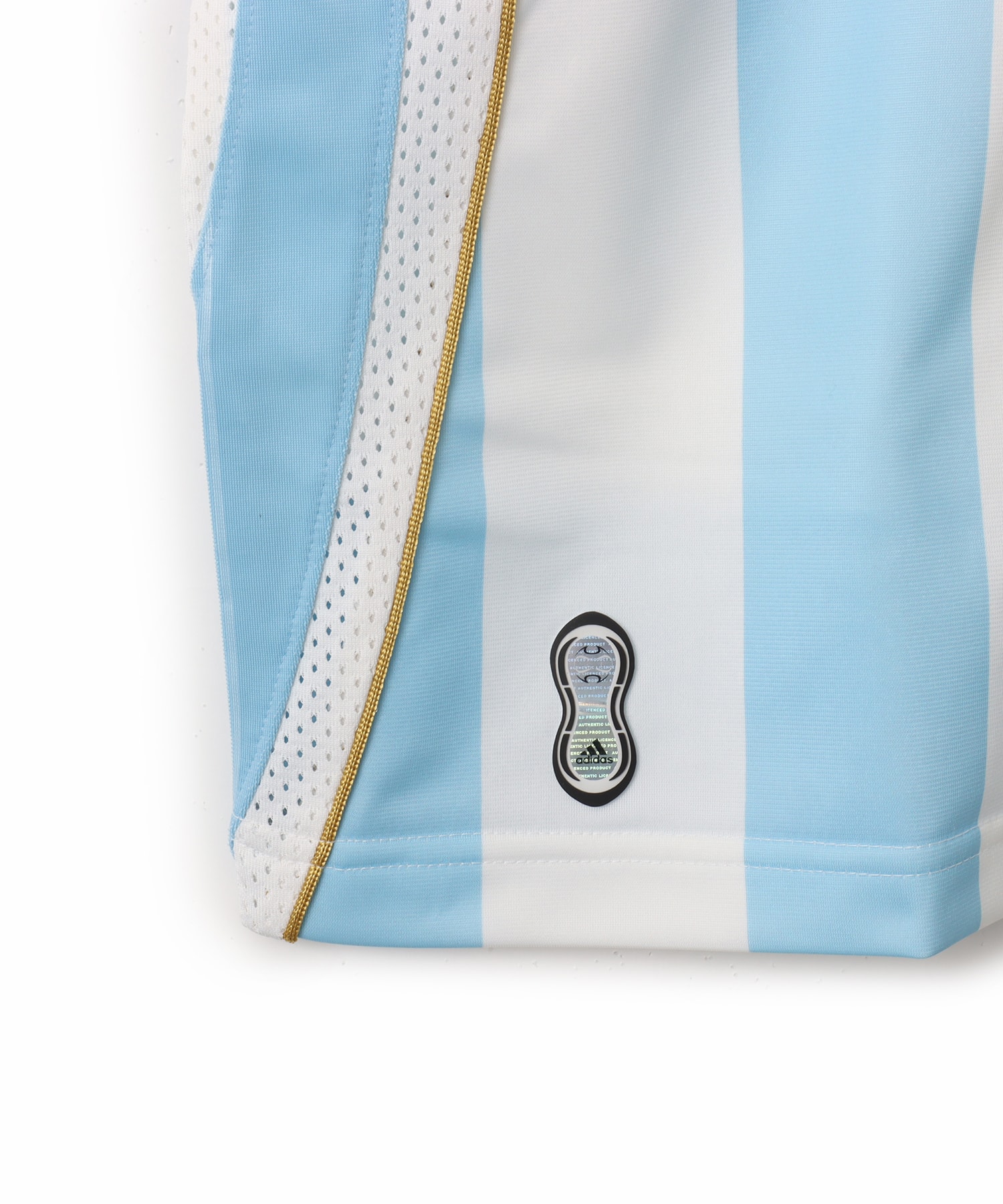 adidas BRINGBACK REMIXED ARGENTINA JERSEY クリアブルー/ホワイト/ブラックの画像