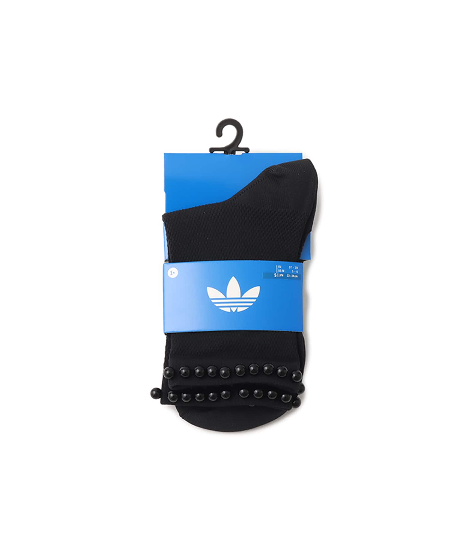 adidas PEARL CREW SOCKS 1 PAIR ブラックの画像