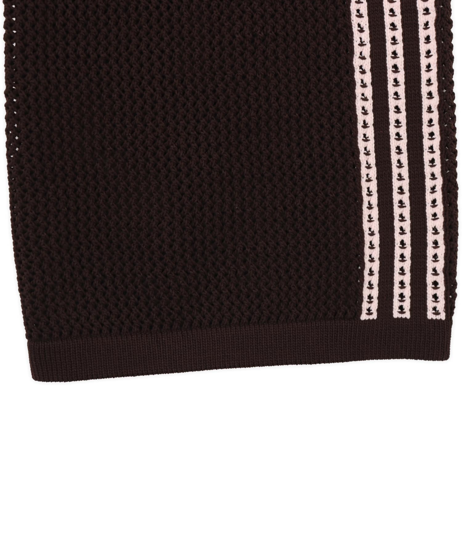 adidas KNITTED CROCHET FIREBIRD TRACKPANTS オーロラコーヒーの画像