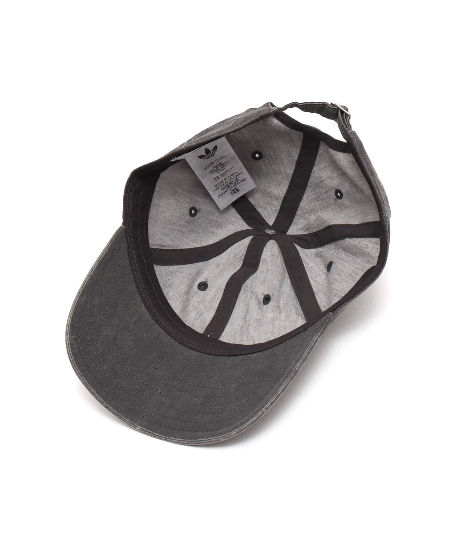 adidas BASEBALL CAP WASHED ユーティリティブラックの画像