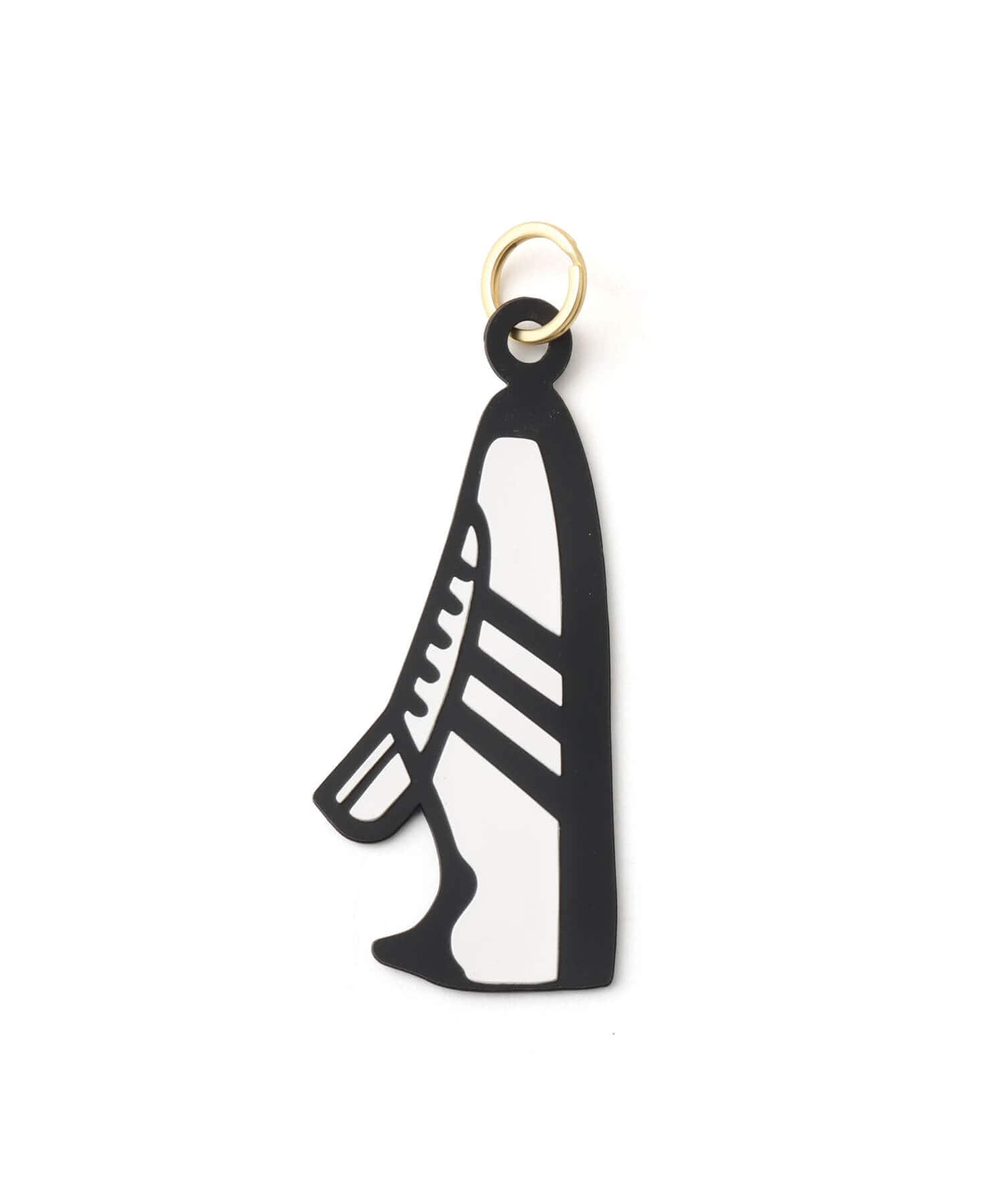 adidas KEY CHAIN ゴールドメタリック/EQTイエロー/セミルシッドレッドの画像