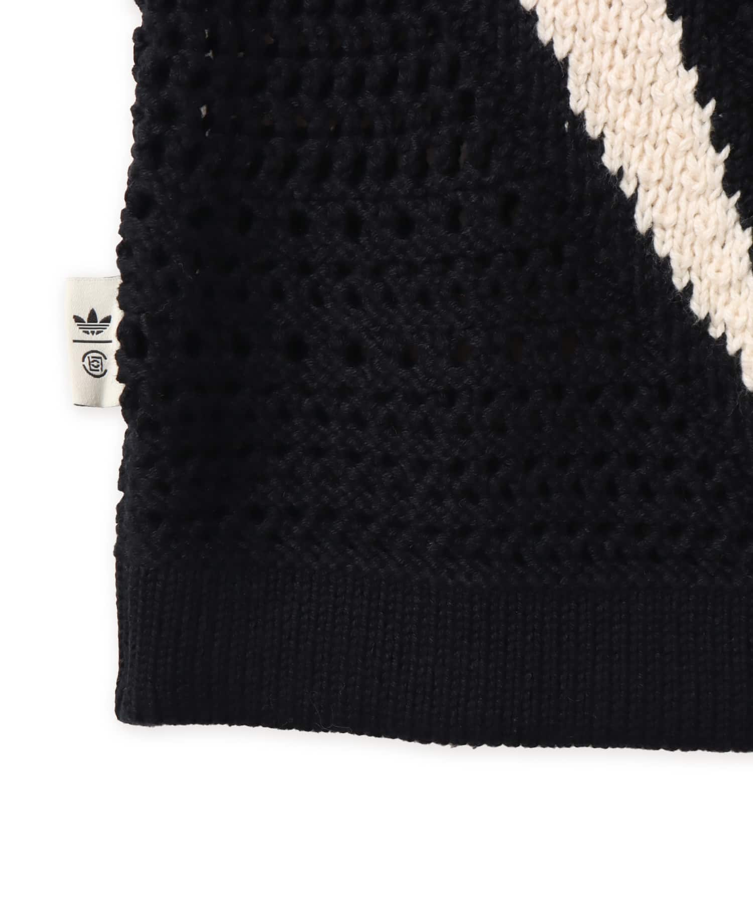 adidas CLOT KNIT JERSEY BY EDISON CHEN ブラック/ワンダーホワイトの画像
