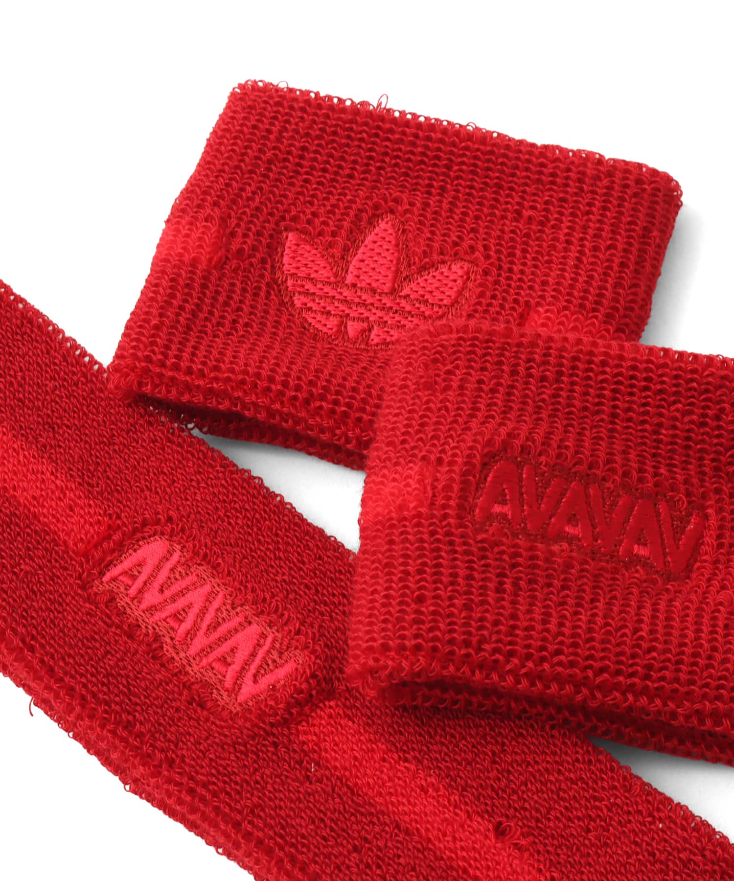 adidas BY AVAVAV SWEATBAND SET チームビクトリーレッドの画像