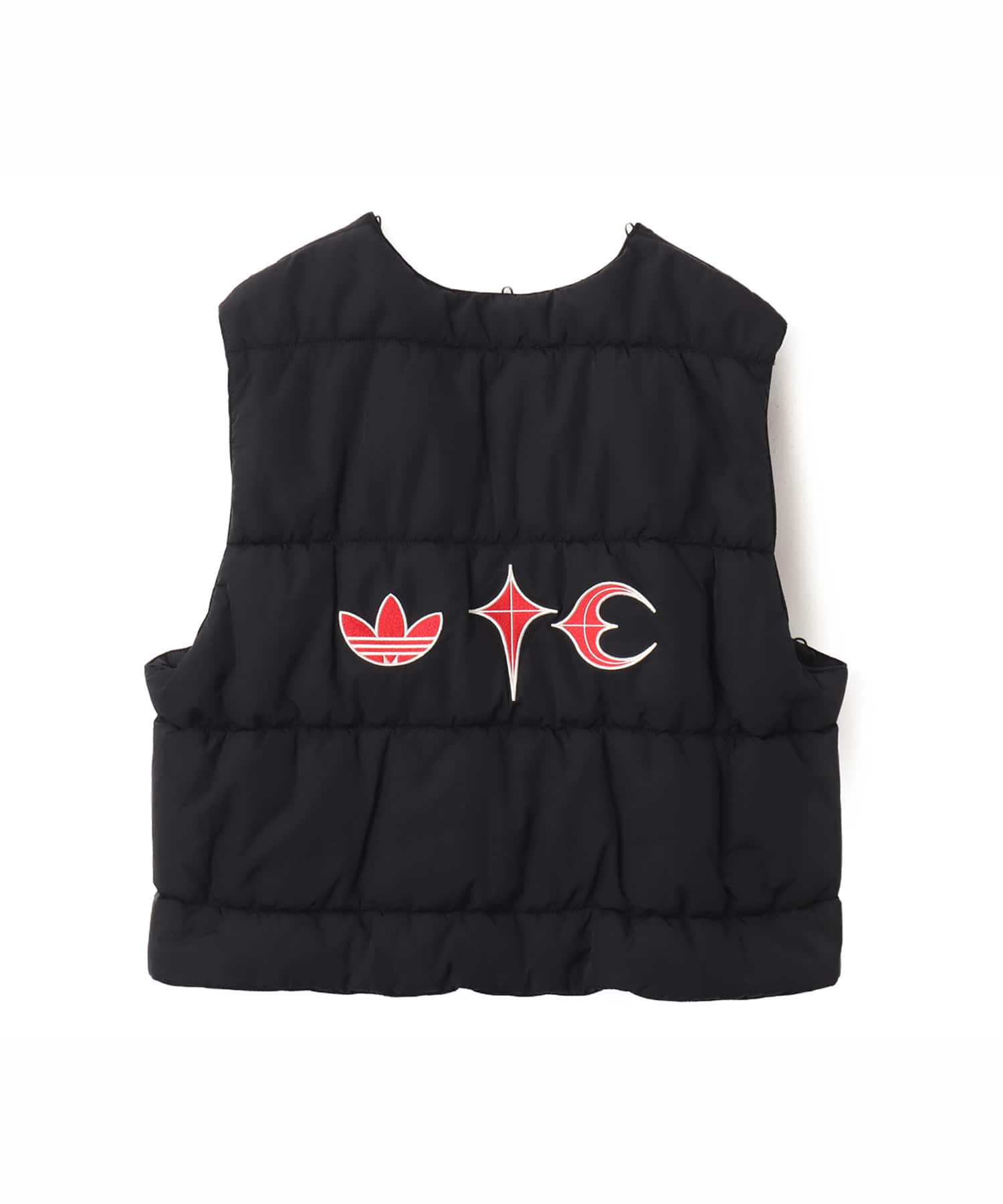 adidas THUG CLUB SUPERSTAR JACKET ブラック/ホワイトの画像