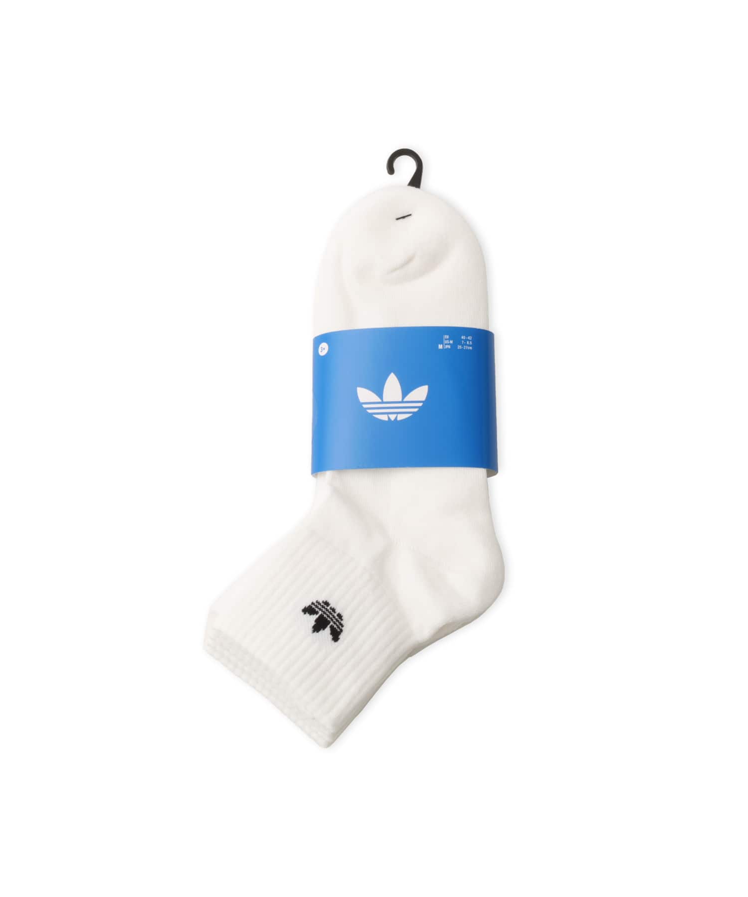 adidas MID ANKLE SOCK 3 PAIR PACK ホワイトの画像