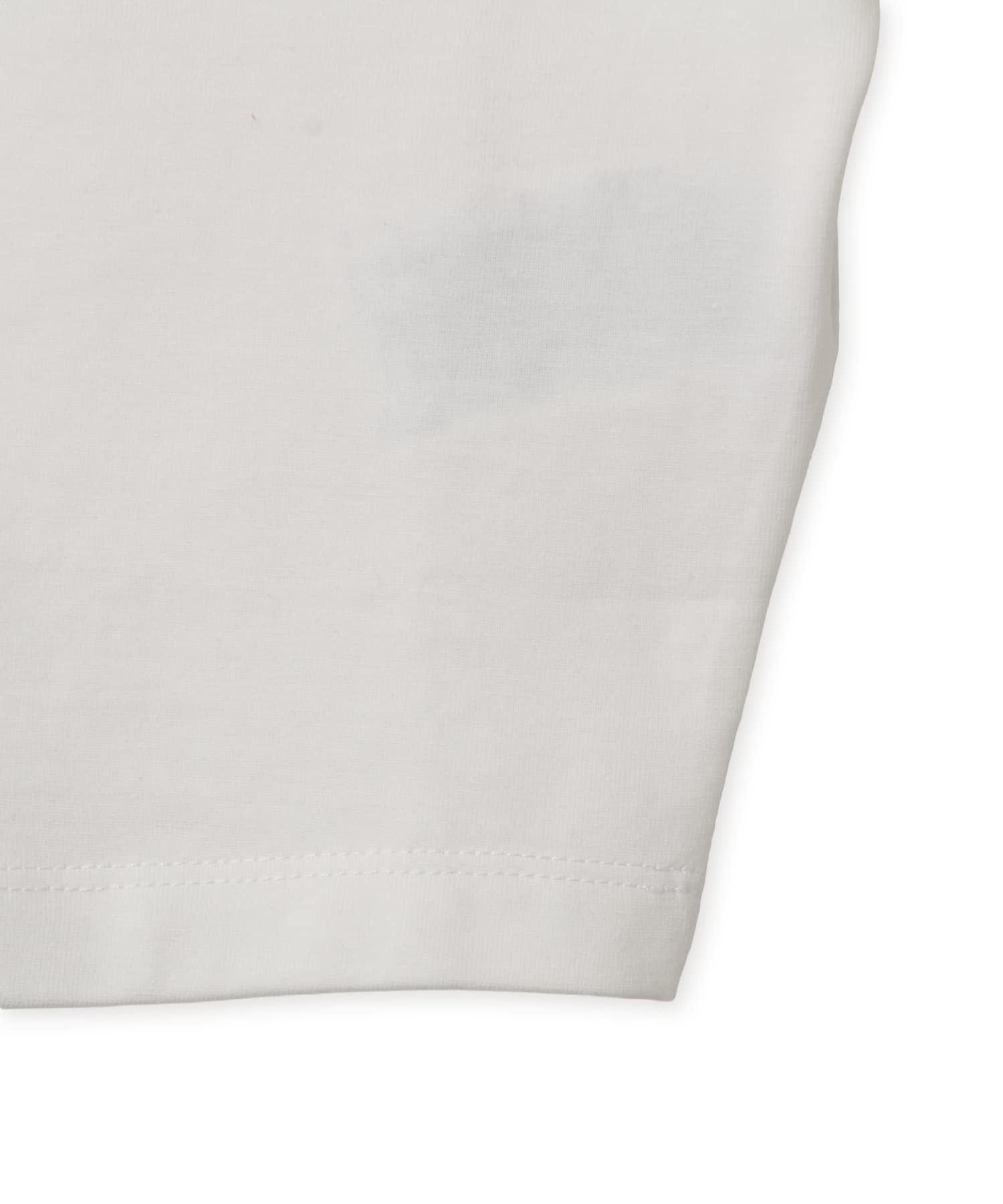 adidas SST BABY TEE ホワイト/ホワイト/ブラックの画像