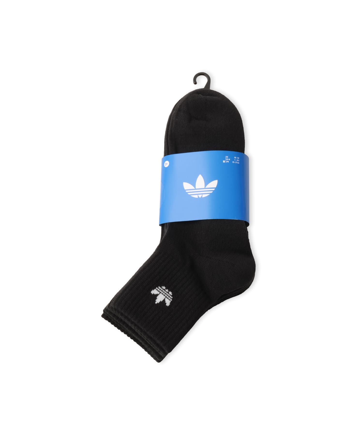 adidas MID ANKLE SOCK 3 PAIR PACK ブラックの画像