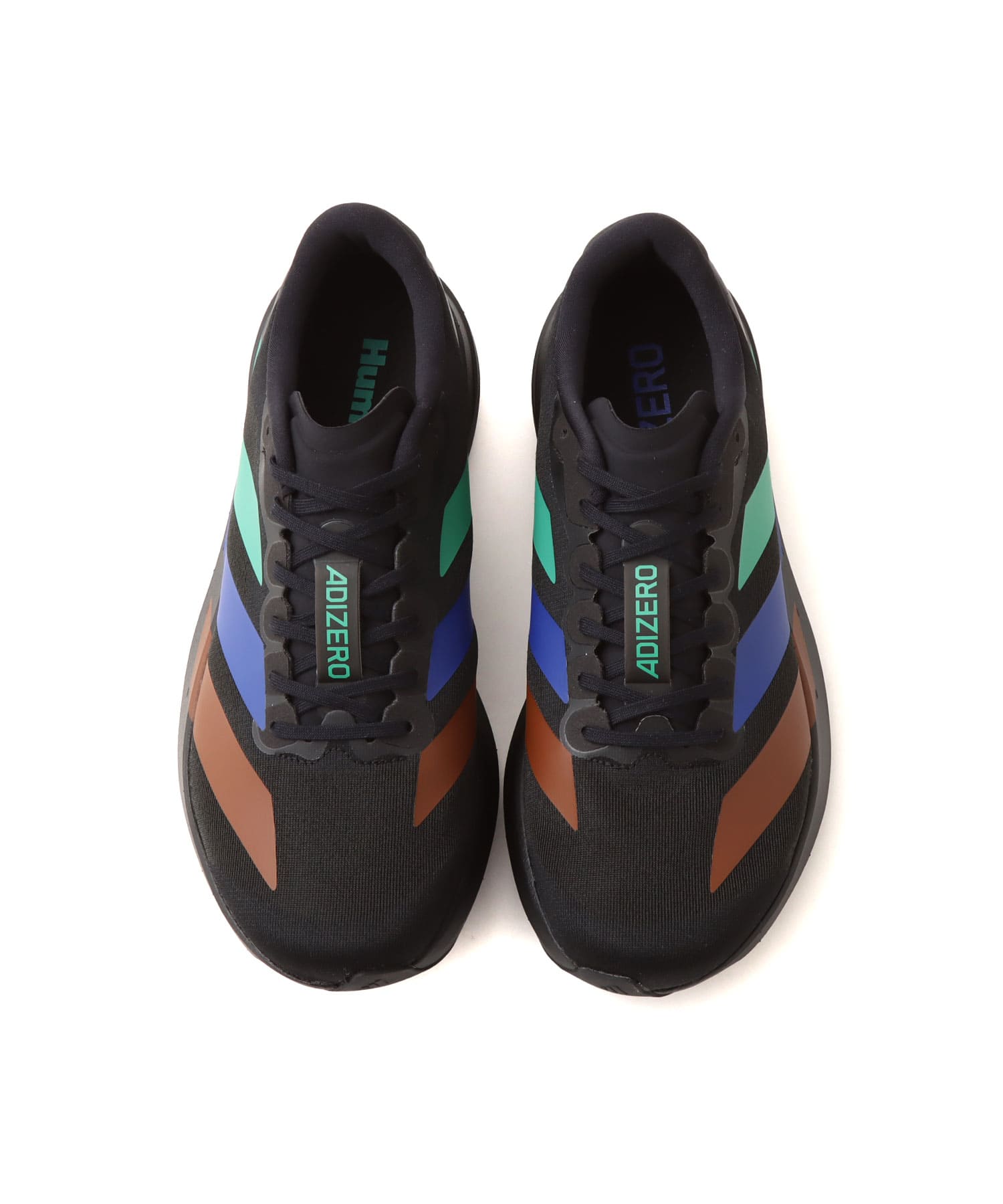 adidas Humanrace Adizero EVO SL by Pharrell Williams CBLACK/SECOGR/SELUBLの画像
