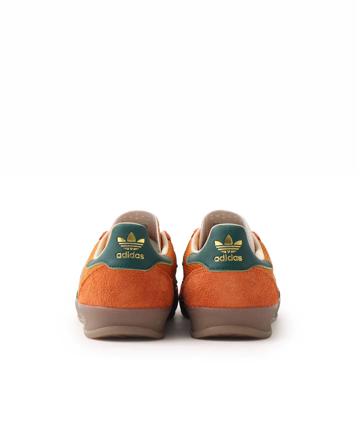 adidas GAZELLE INDOOR X HARDIES RUSORA/CGREEN/GUM5の画像