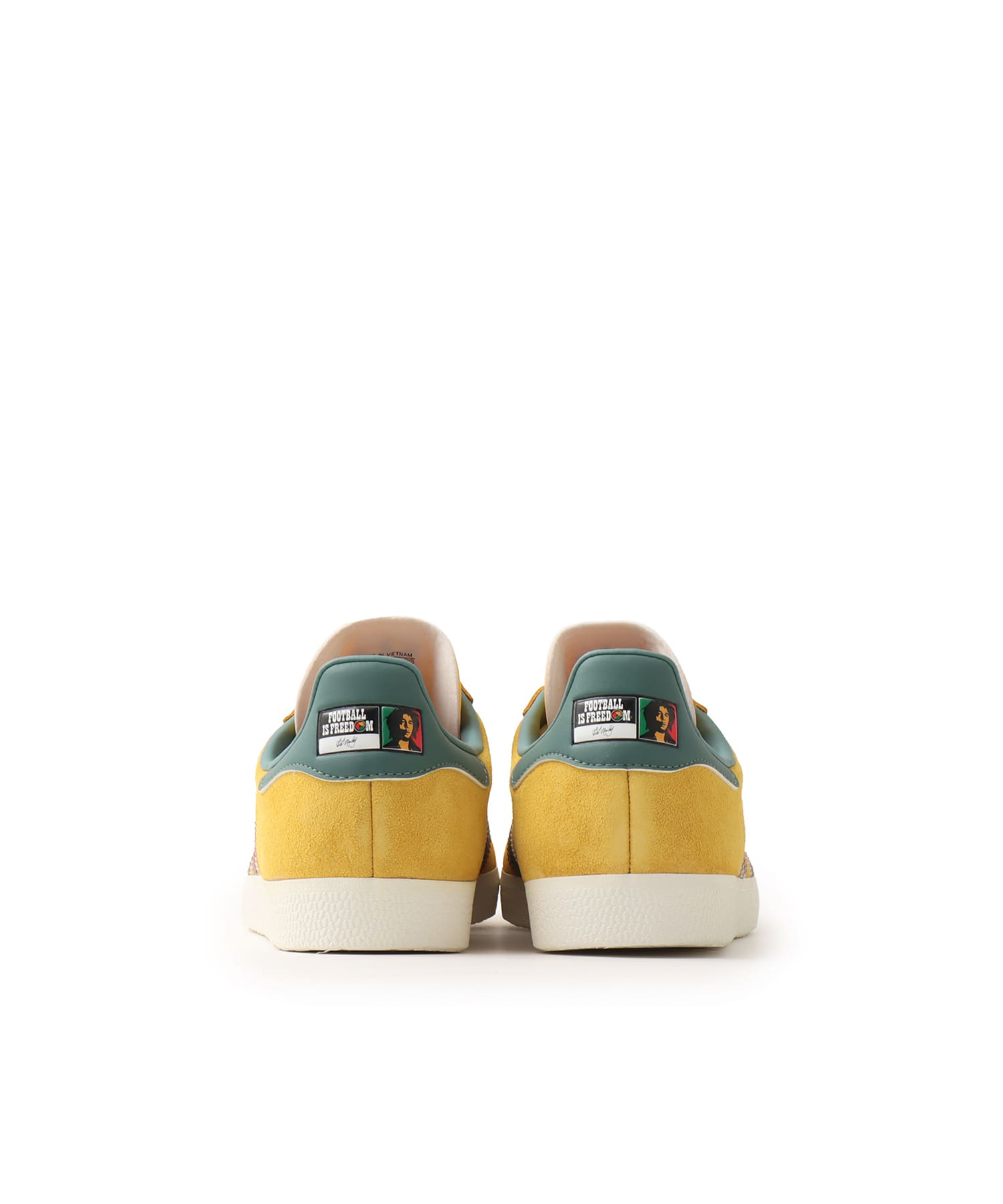 adidas GAZELLE Bob Marley BOGOLD/NONE/PURRUBの画像