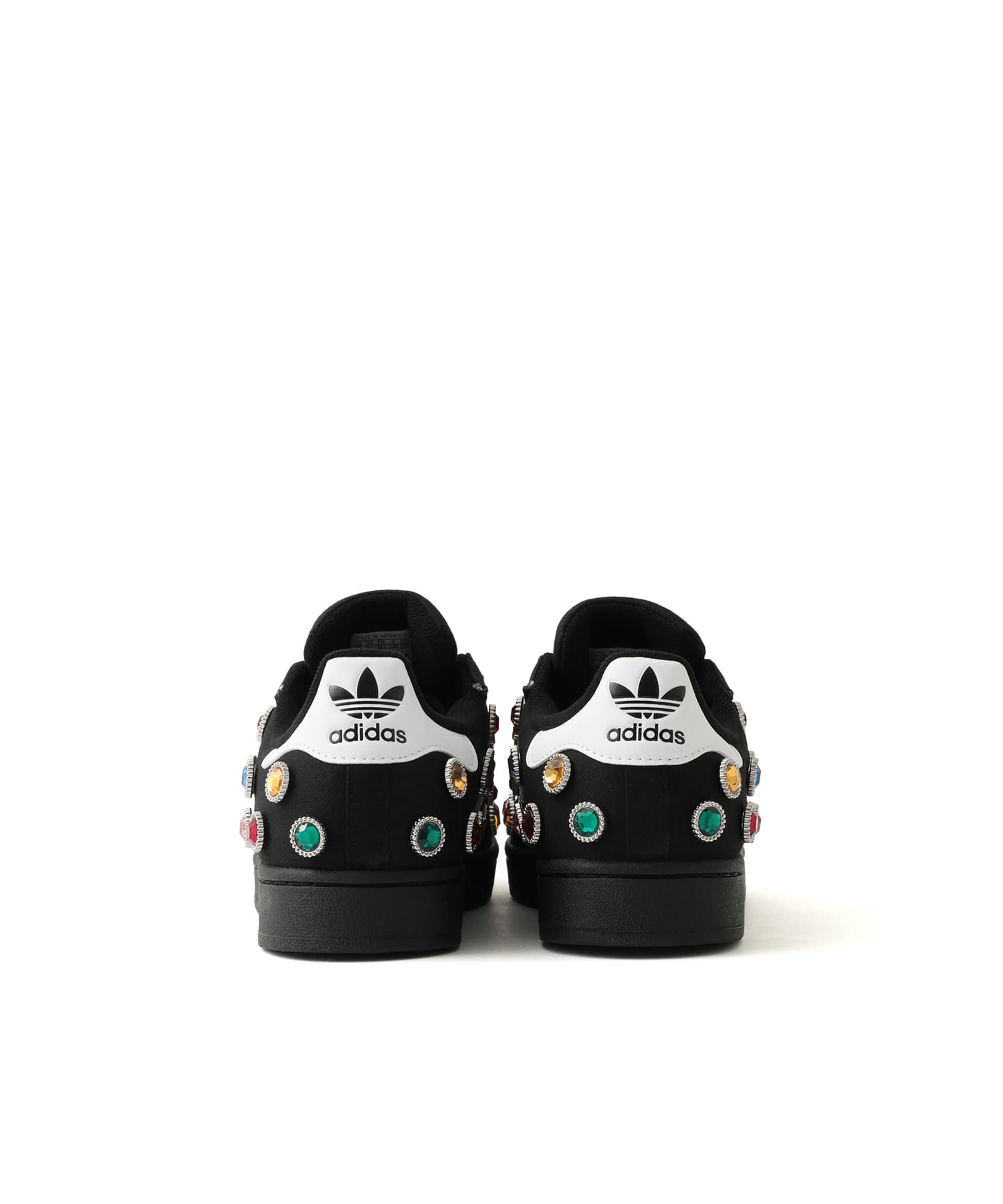 adidas SUPERSTAR II W CBLACK/FTWWHT/GOLDMTの画像