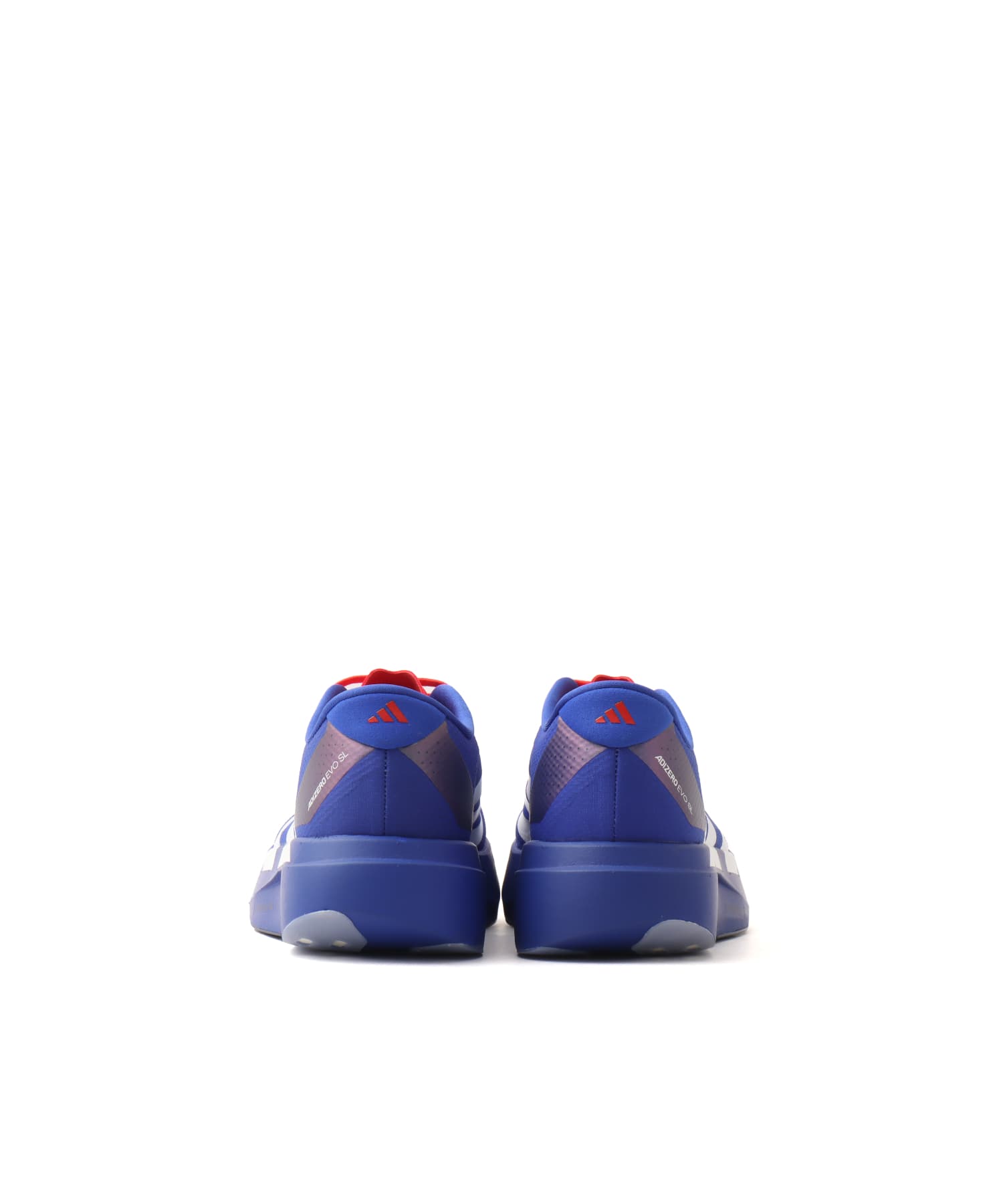 adidas Adizero EVO SL WVN M LUCBLU/PURRUB/FTWWHTの画像