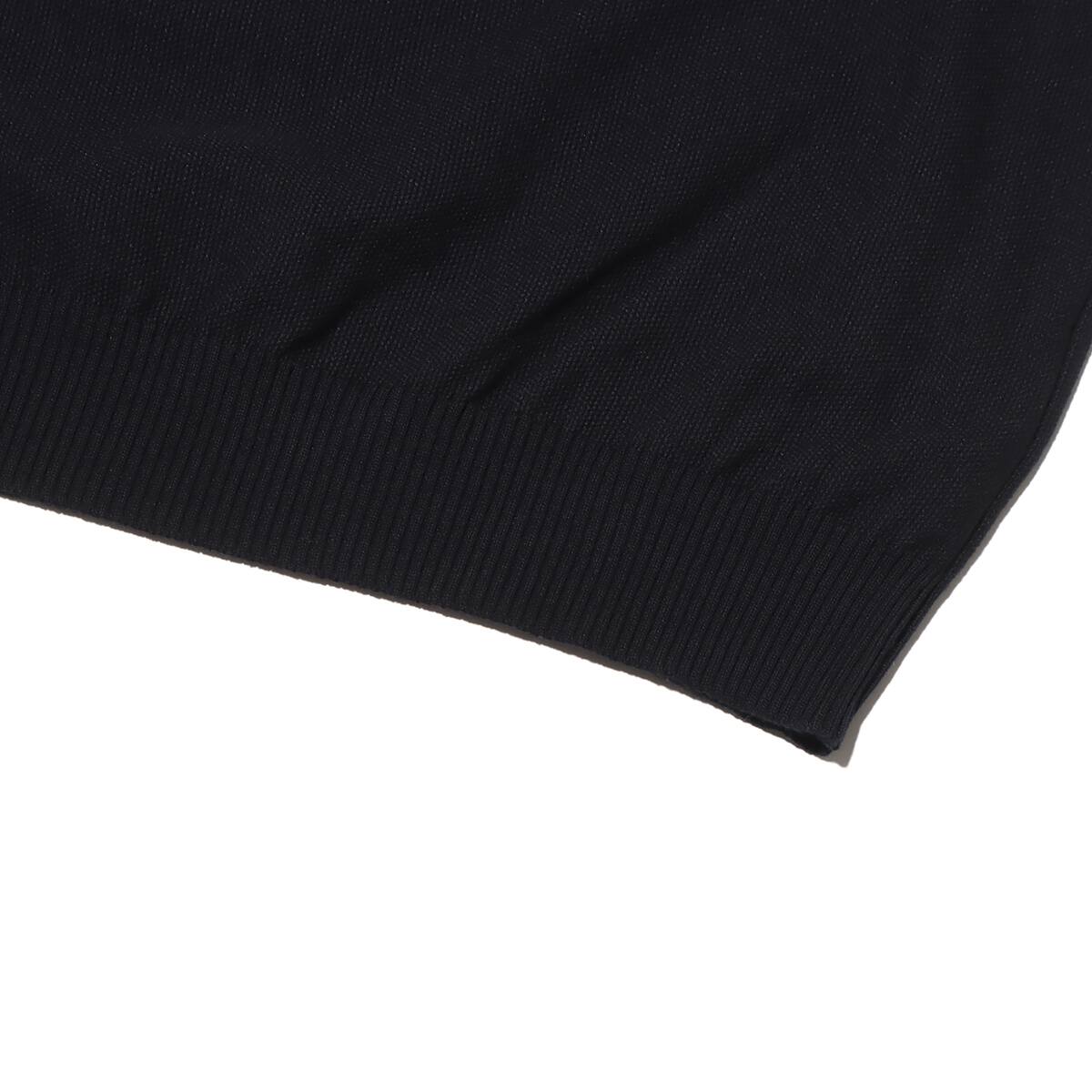 snow peak Co/Pe Knit Pullover Black 23FA-Iの画像
